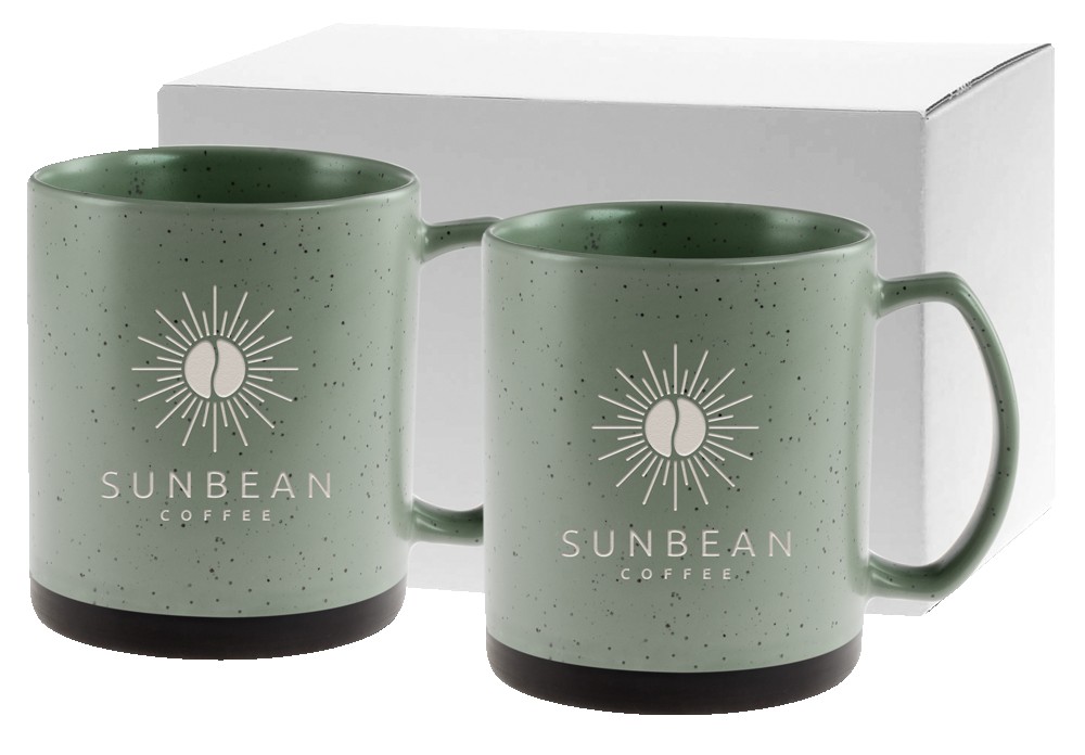 Picture of 20 oz. Etched Darien Collection Gift Set