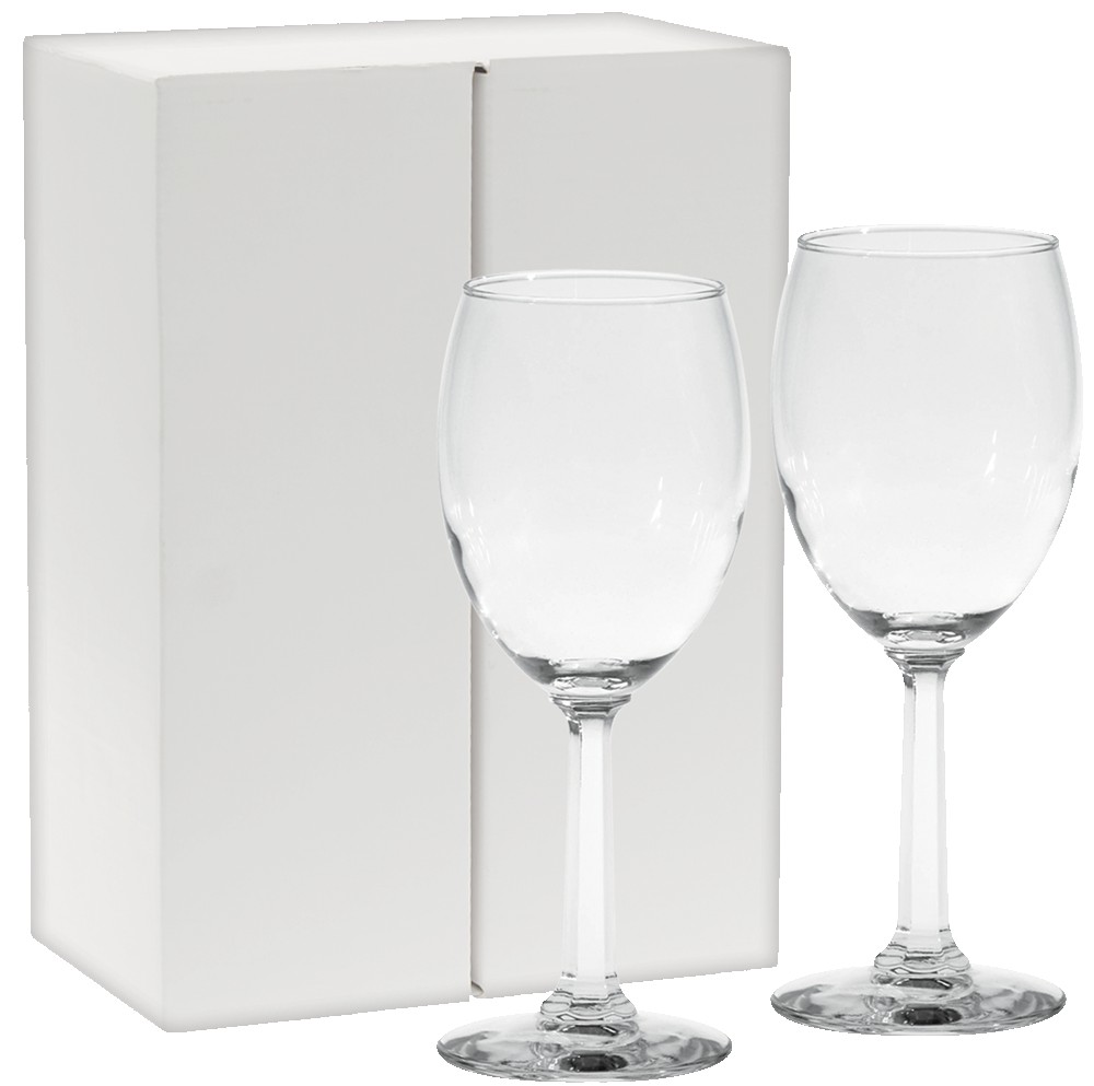 Picture of 10 Oz. Etched Napa Valley Goblet Gift Set