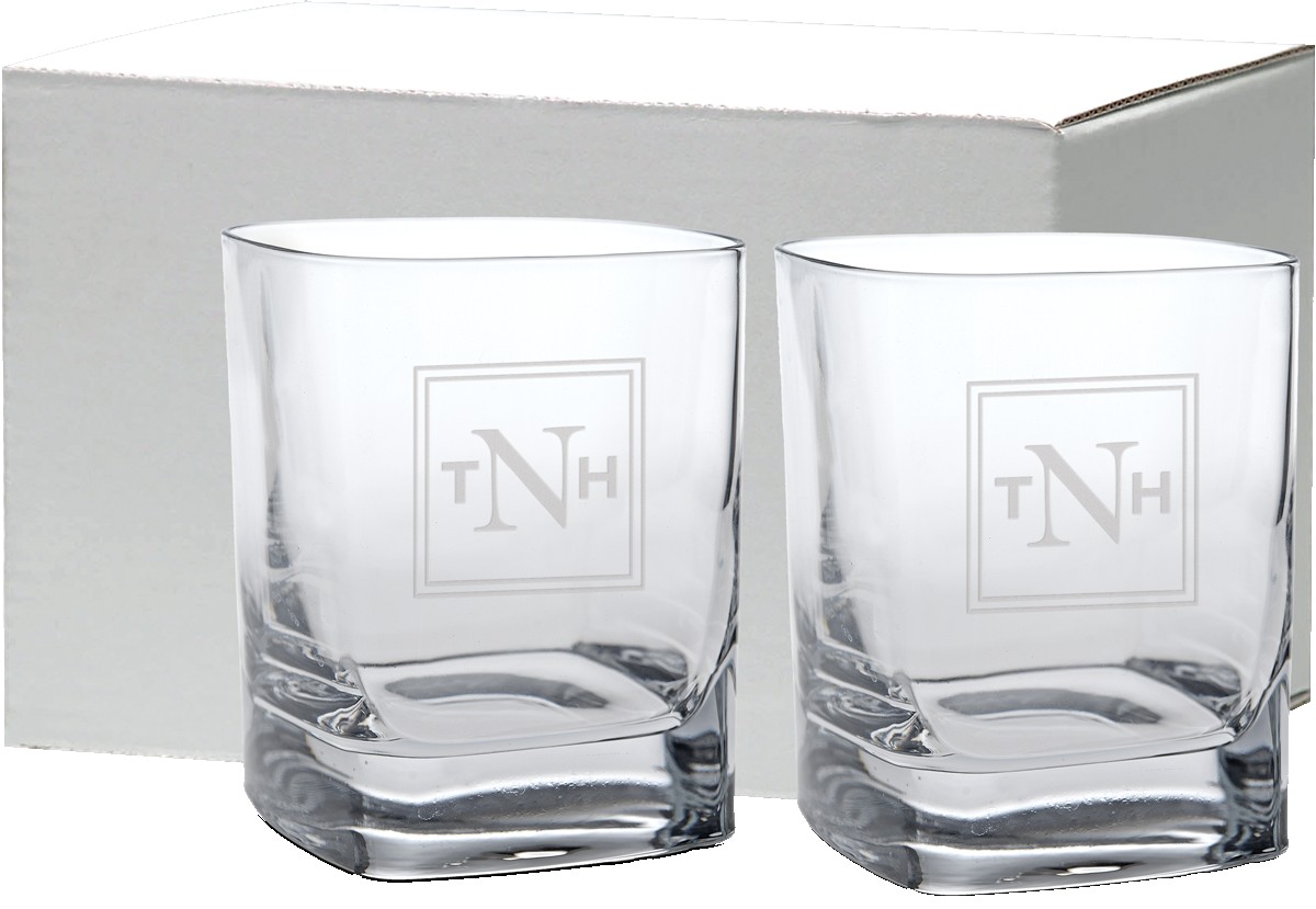 Picture of 11.75 oz. Etched Strauss DOF Gift Set