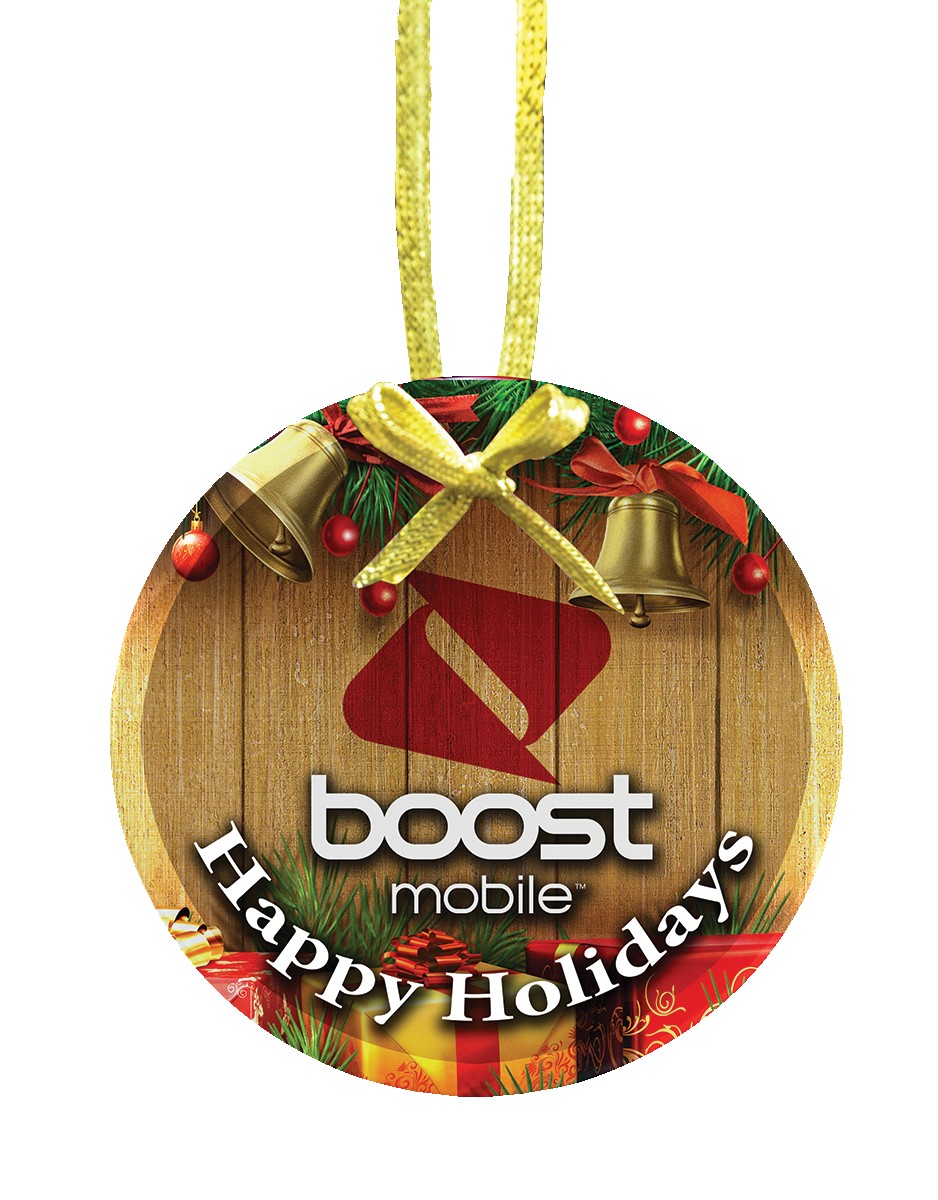 Picture of Jade Circle Ornament w/Jet Directt Imprint