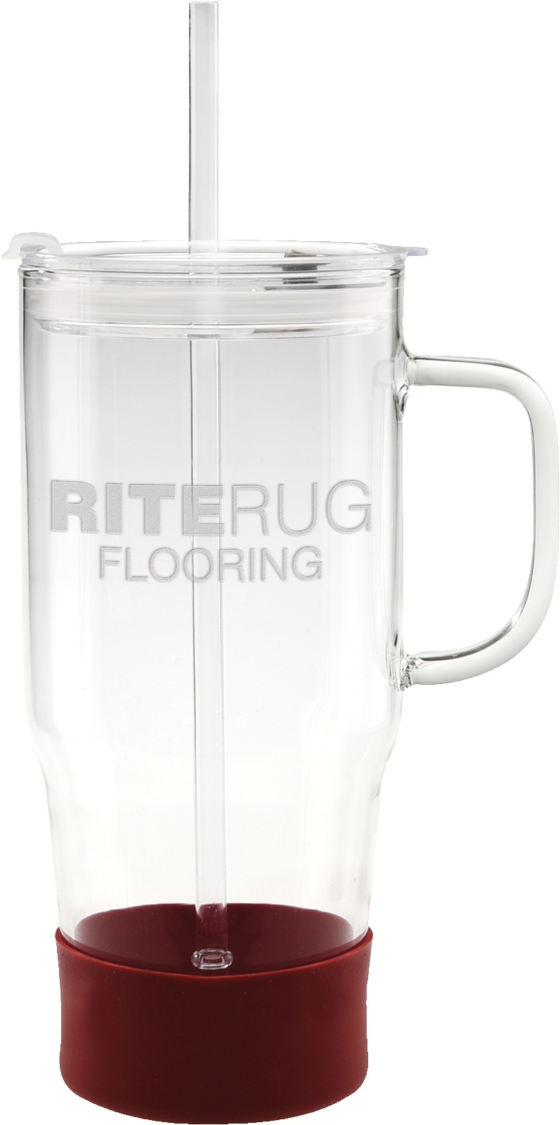 Picture of 40 Oz. Etched Café America® Borosilicate Glass Tumbler