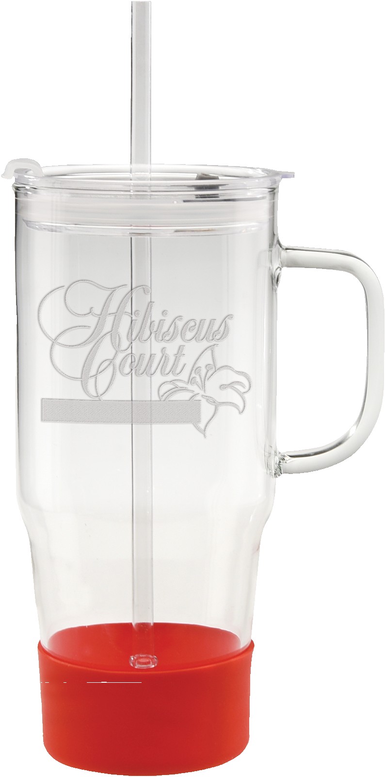 Picture of 40 Oz. Etched Café America® Borosilicate Glass Tumbler