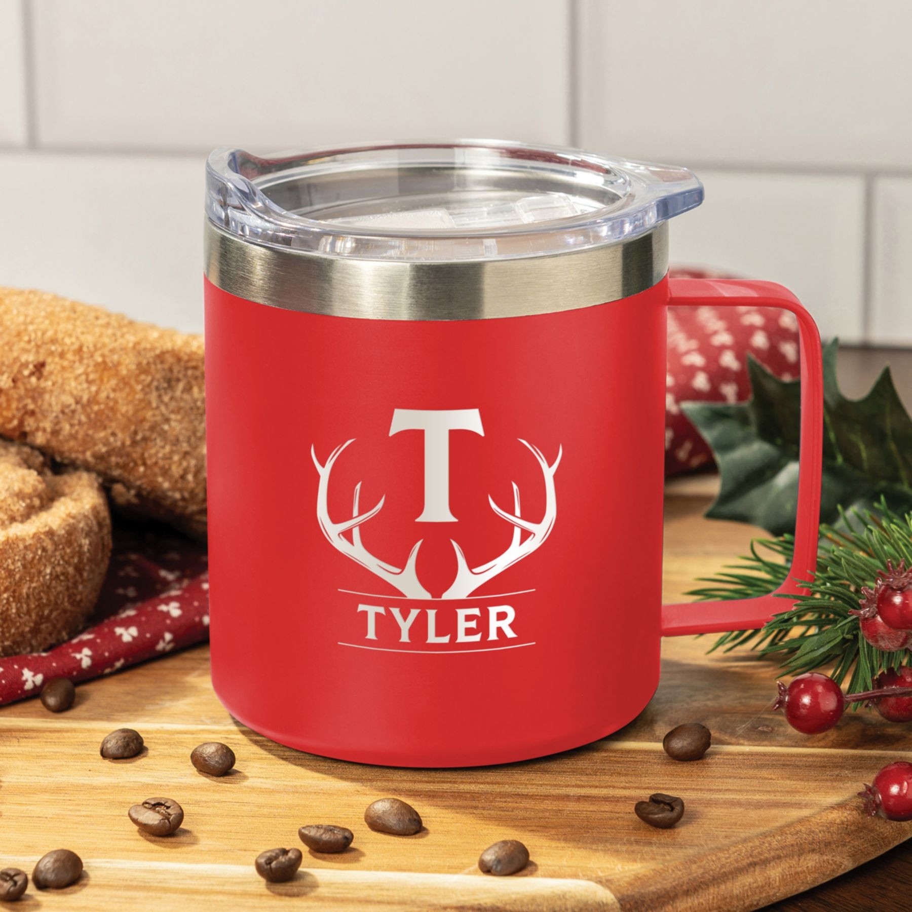 Picture of Pod Cafe To Go Stainless Mug 12 Oz