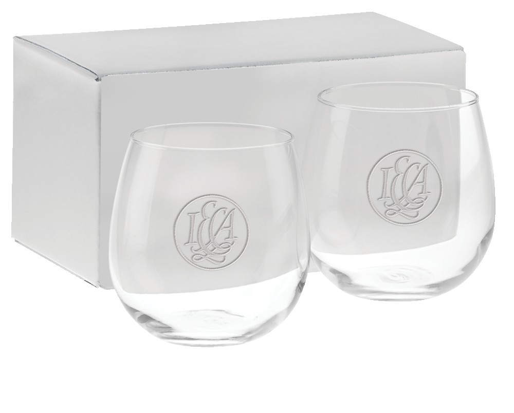 Picture of 16.75 Oz. Etched Stemless Red Wine Gift Set
