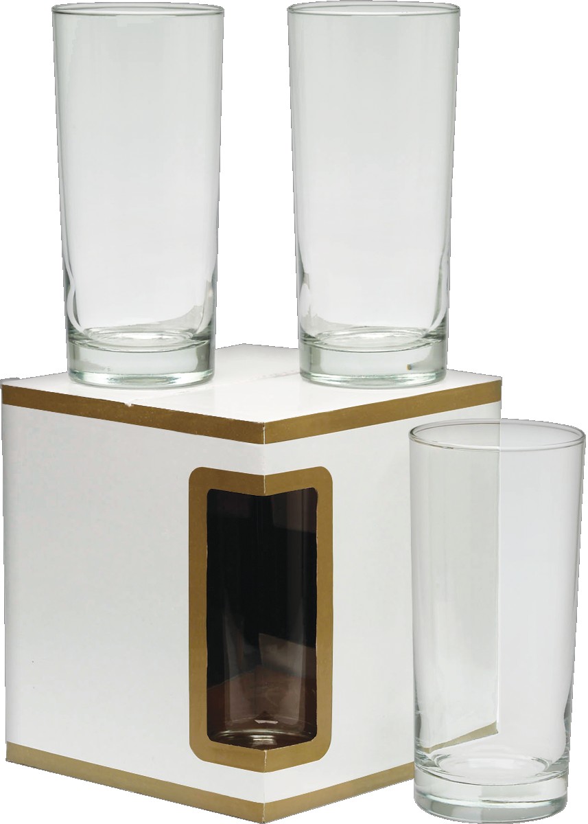 Picture of Premium Deluxe Cooler Glasses Set Of 4 - Etched