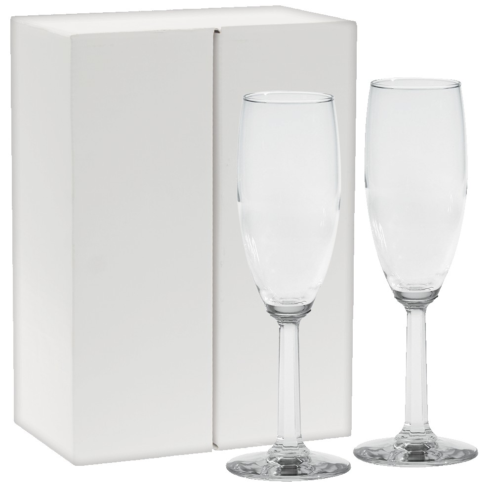Picture of 6 Oz. Etched Napa Valley Flute Gift Set