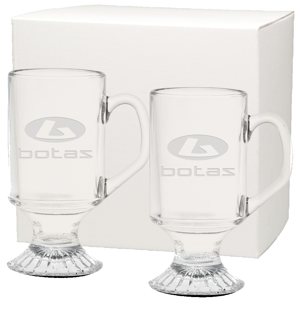 Picture of 10 oz. Etched Irish Coffee Mug Gift Set