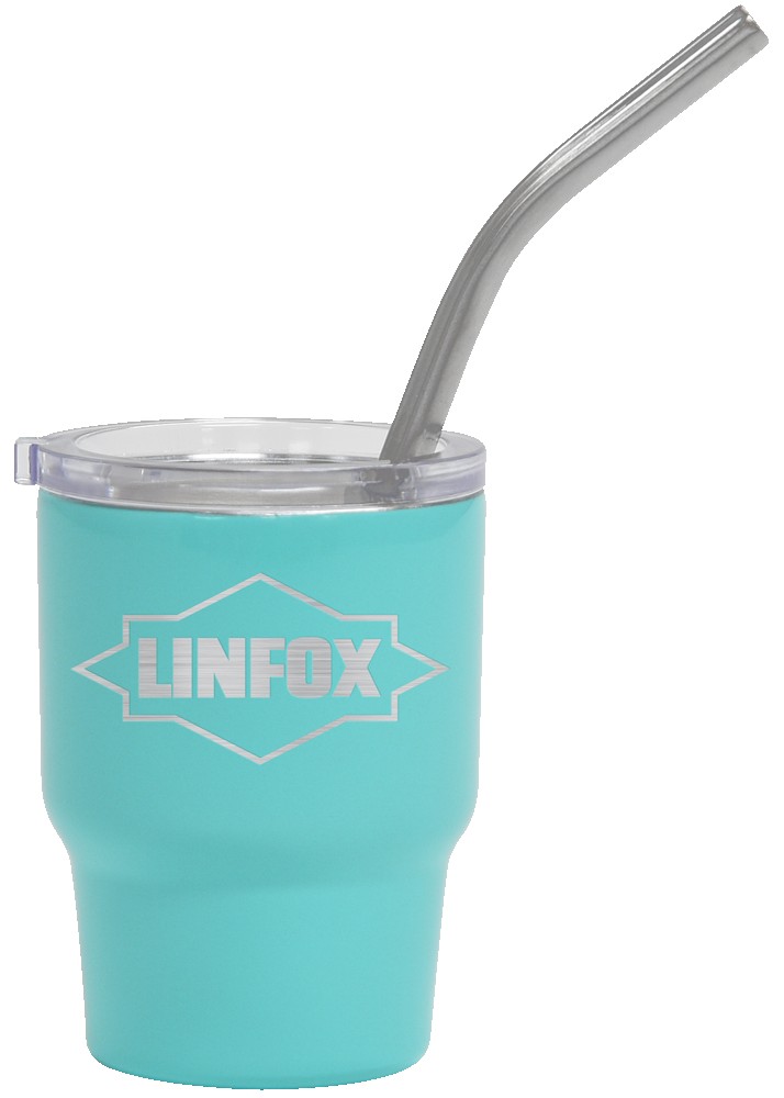 Picture of 3 Oz. Stainless Steel Mini Mate Collection Tumbler - Laser Etched