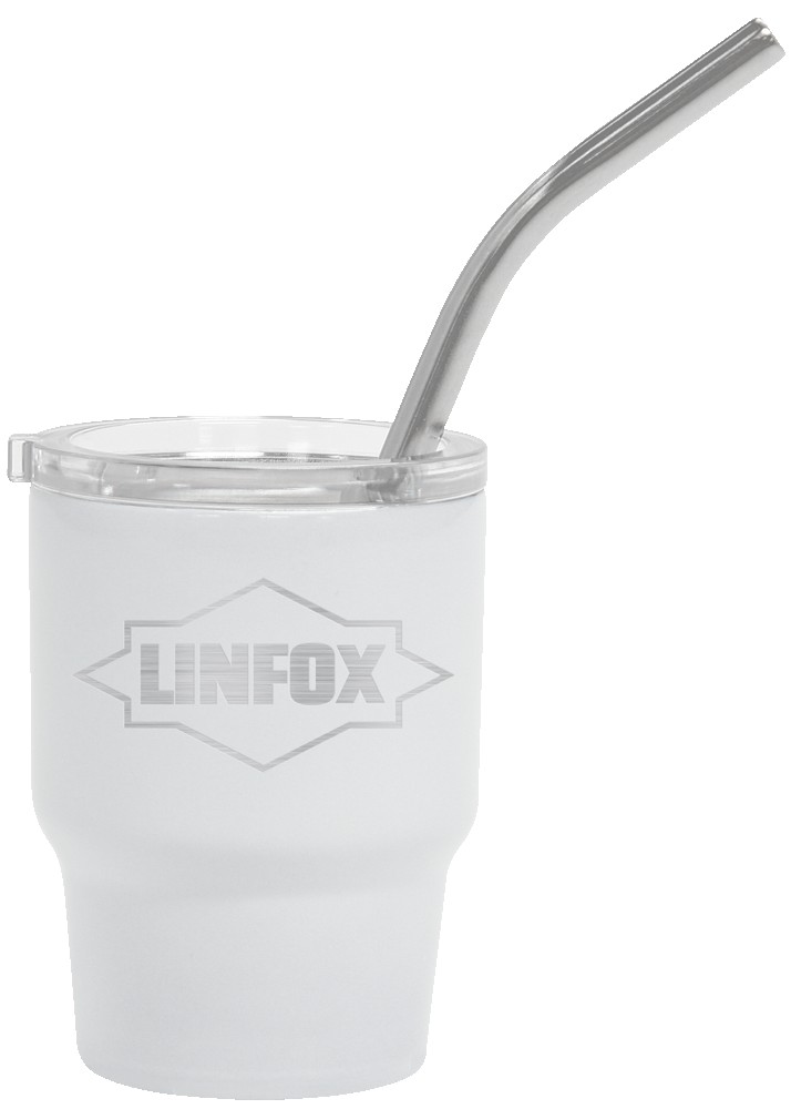 Picture of 3 Oz. Stainless Steel Mini Mate Collection Tumbler - Laser Etched