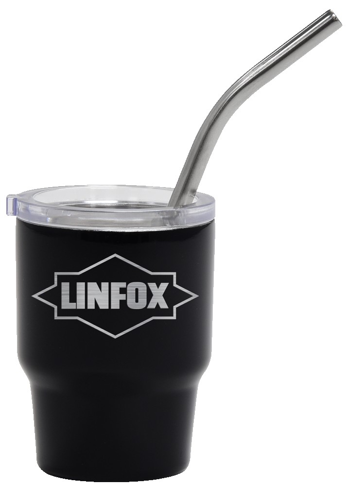 Picture of 3 Oz. Stainless Steel Mini Mate Collection Tumbler - Laser Etched