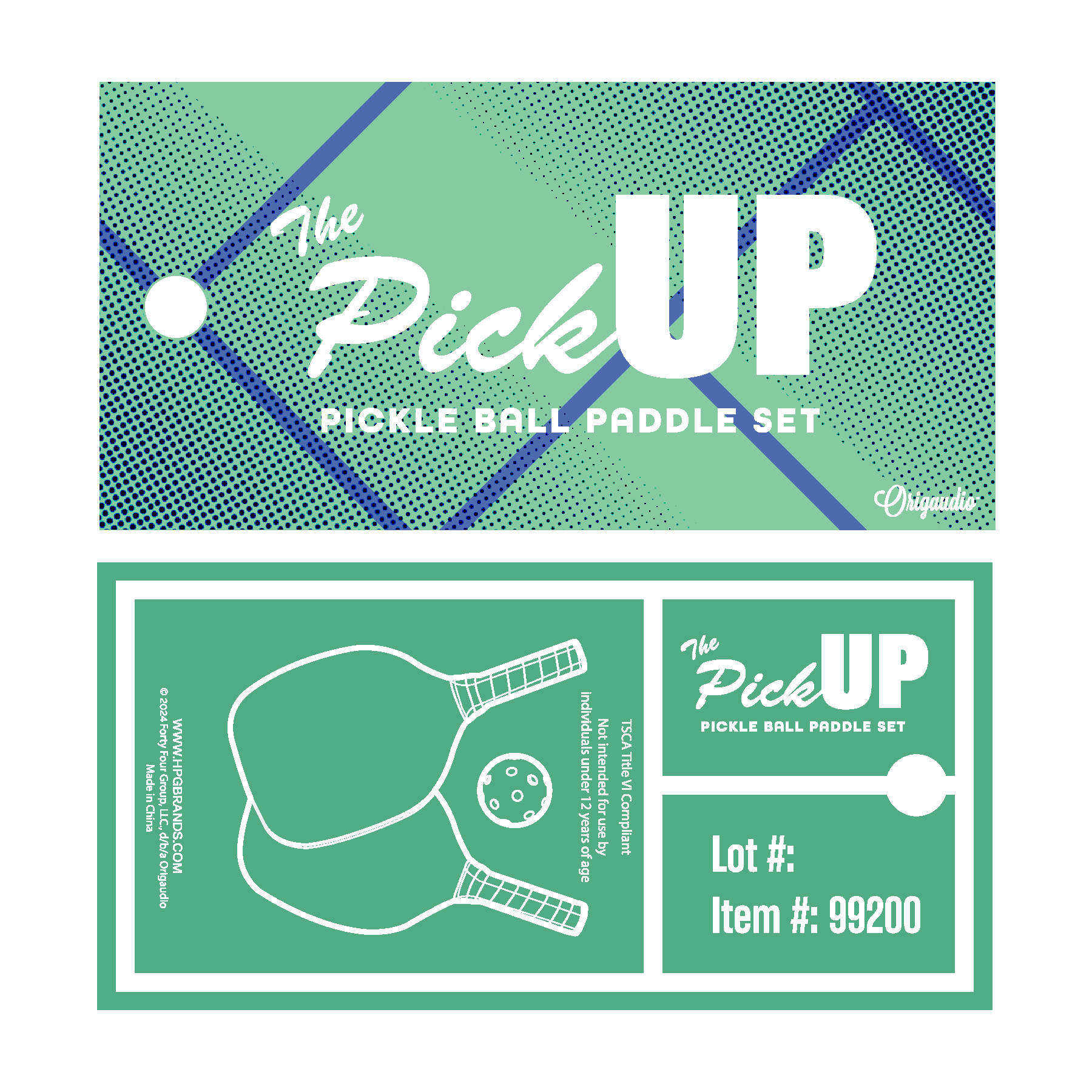 Picture of The Pick Up Pickleball Set