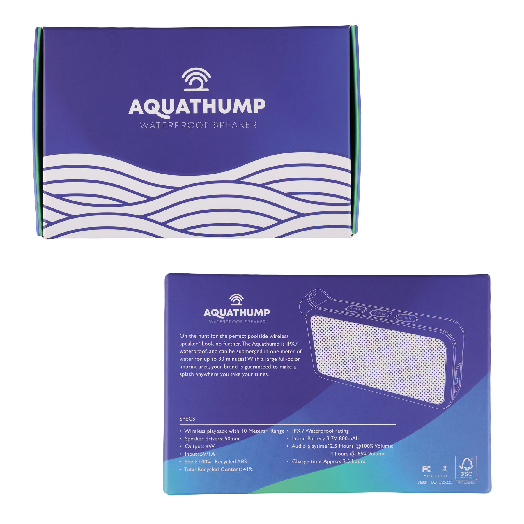 Picture of Aquathump Recycled Wireless Speaker