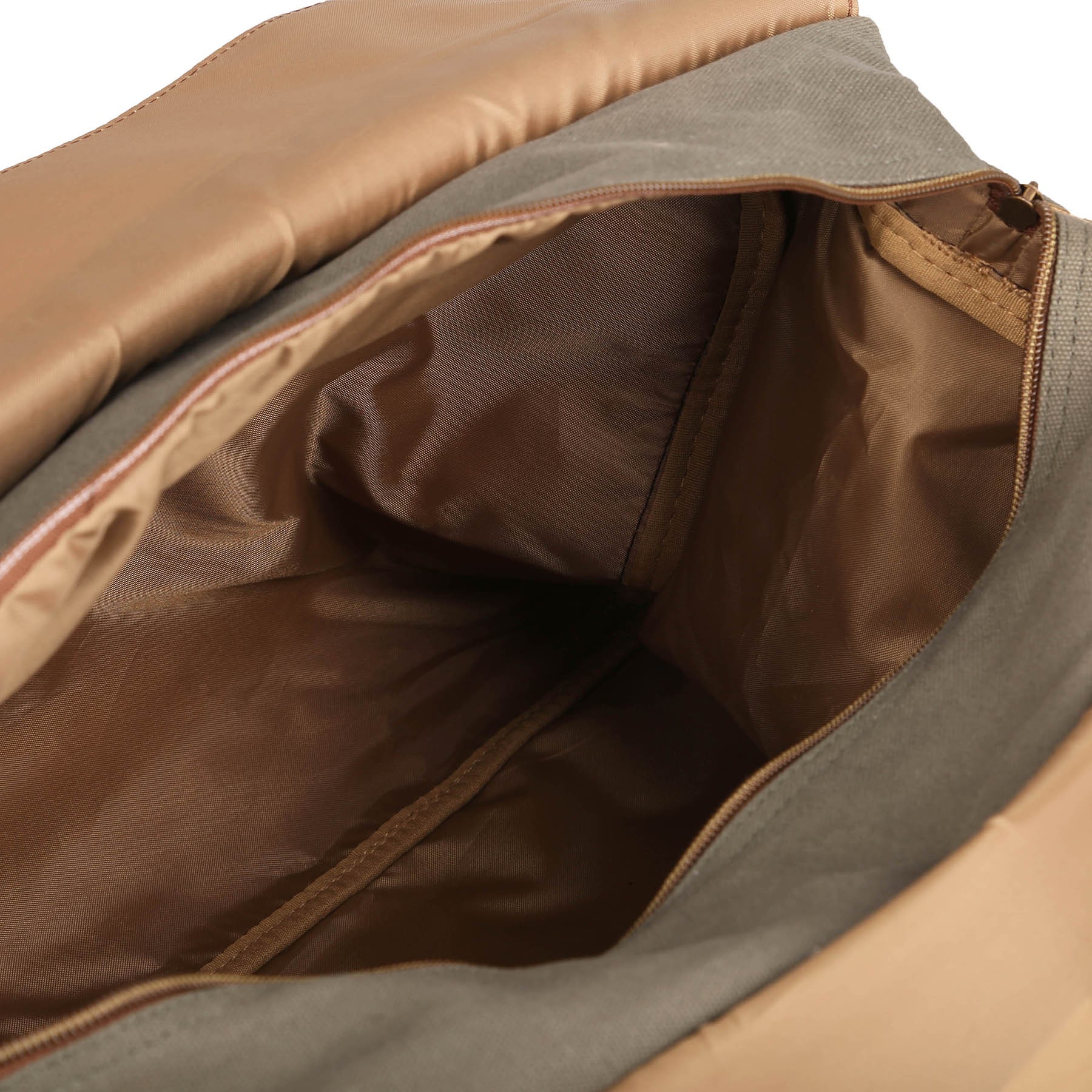 Picture of Danville Leather & Canvas Duffel Bag