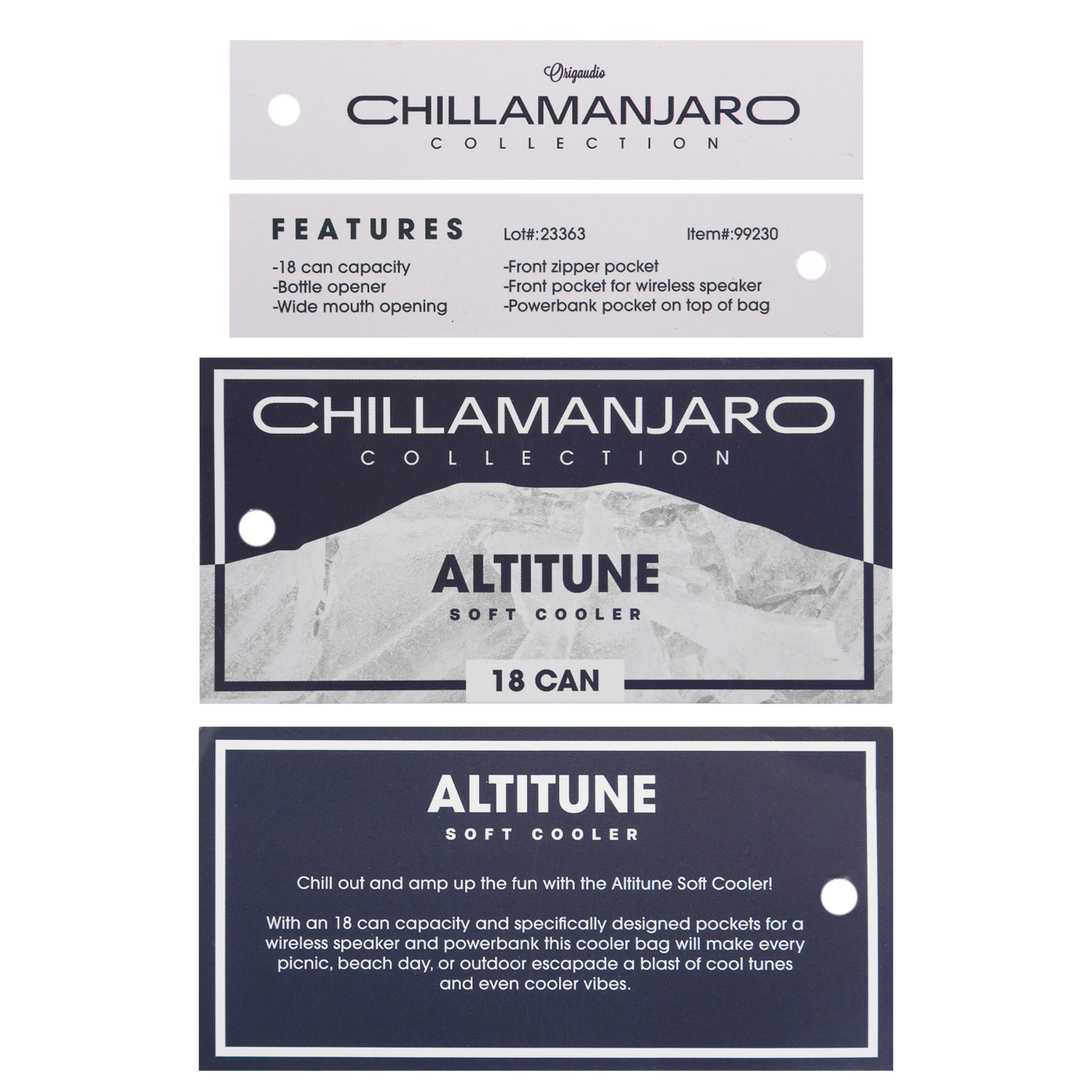 Picture of Chillamanjaro™ 18 Can Altitune Cooler Bag