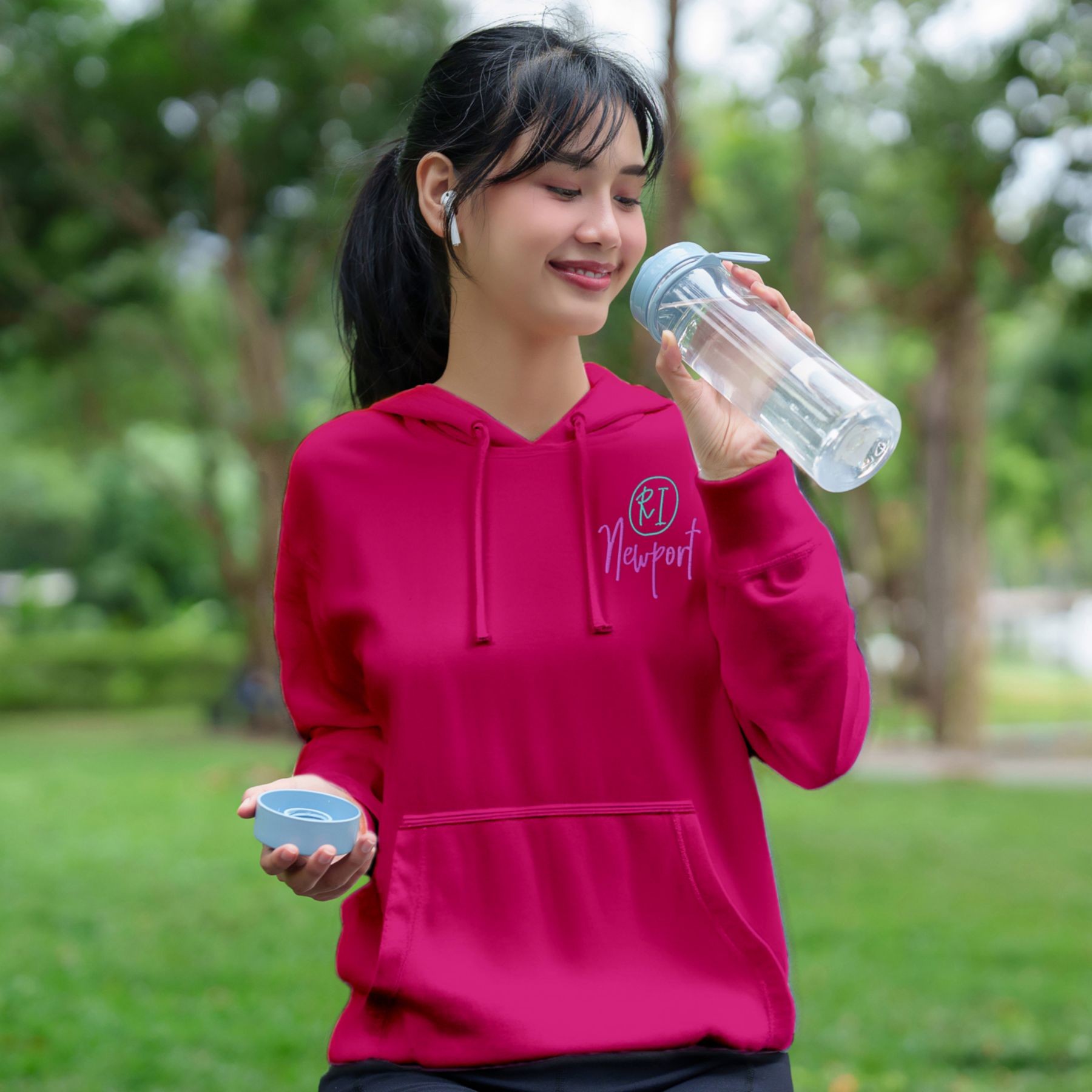 Picture of Adult Fleece Hoodie Embroidered