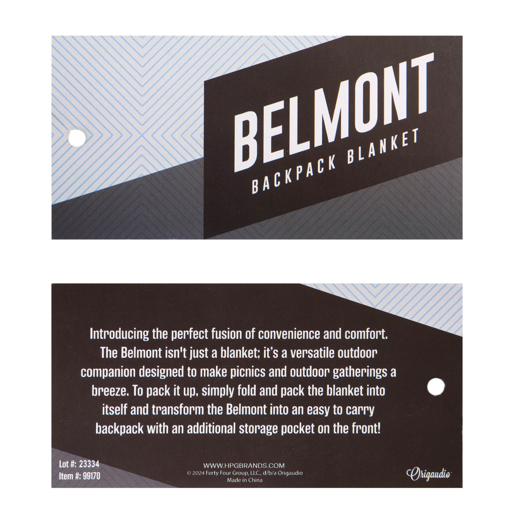 Picture of Belmont Backpack Blanket™
