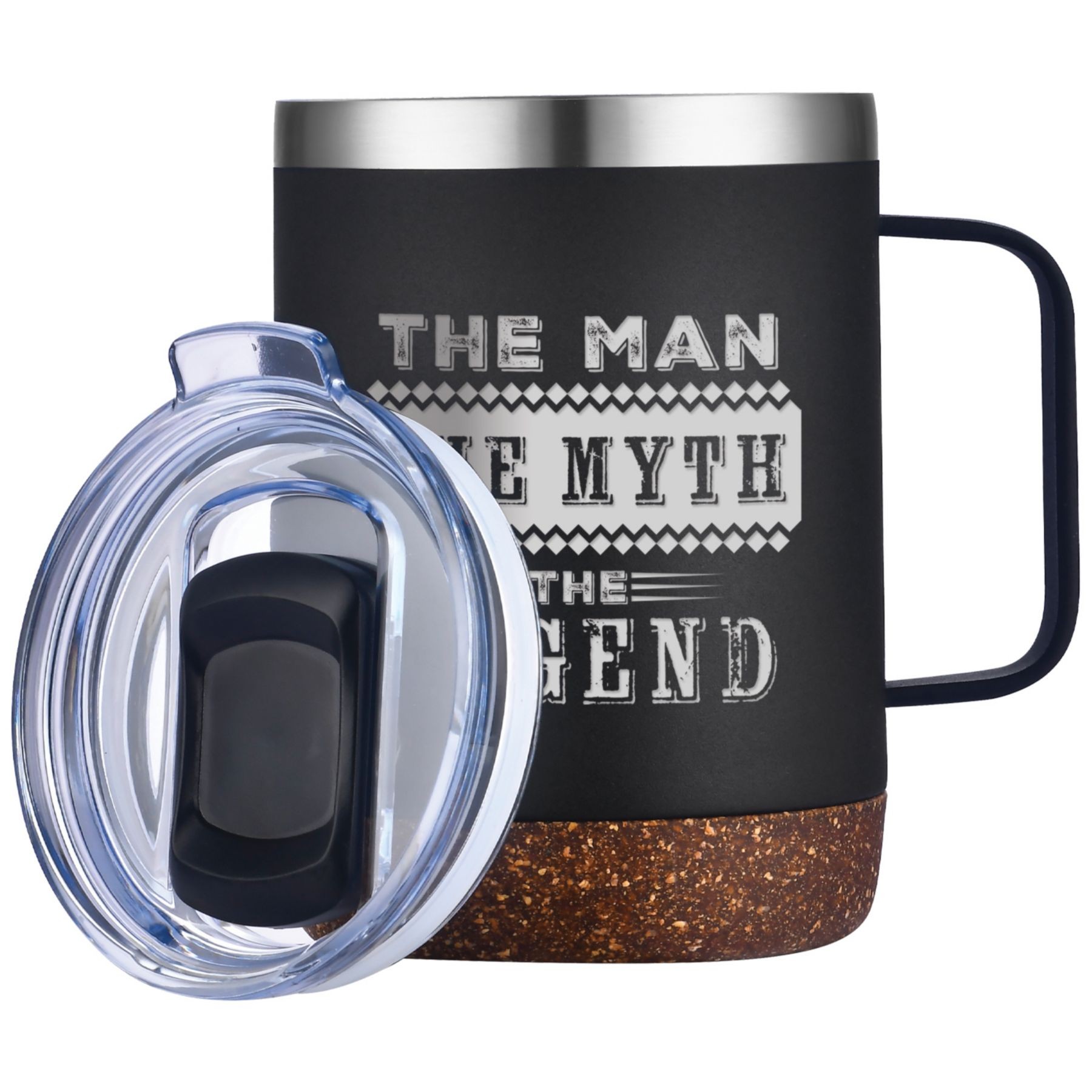 Picture of Pod Cork Bottom Stainless Mug 12 Oz