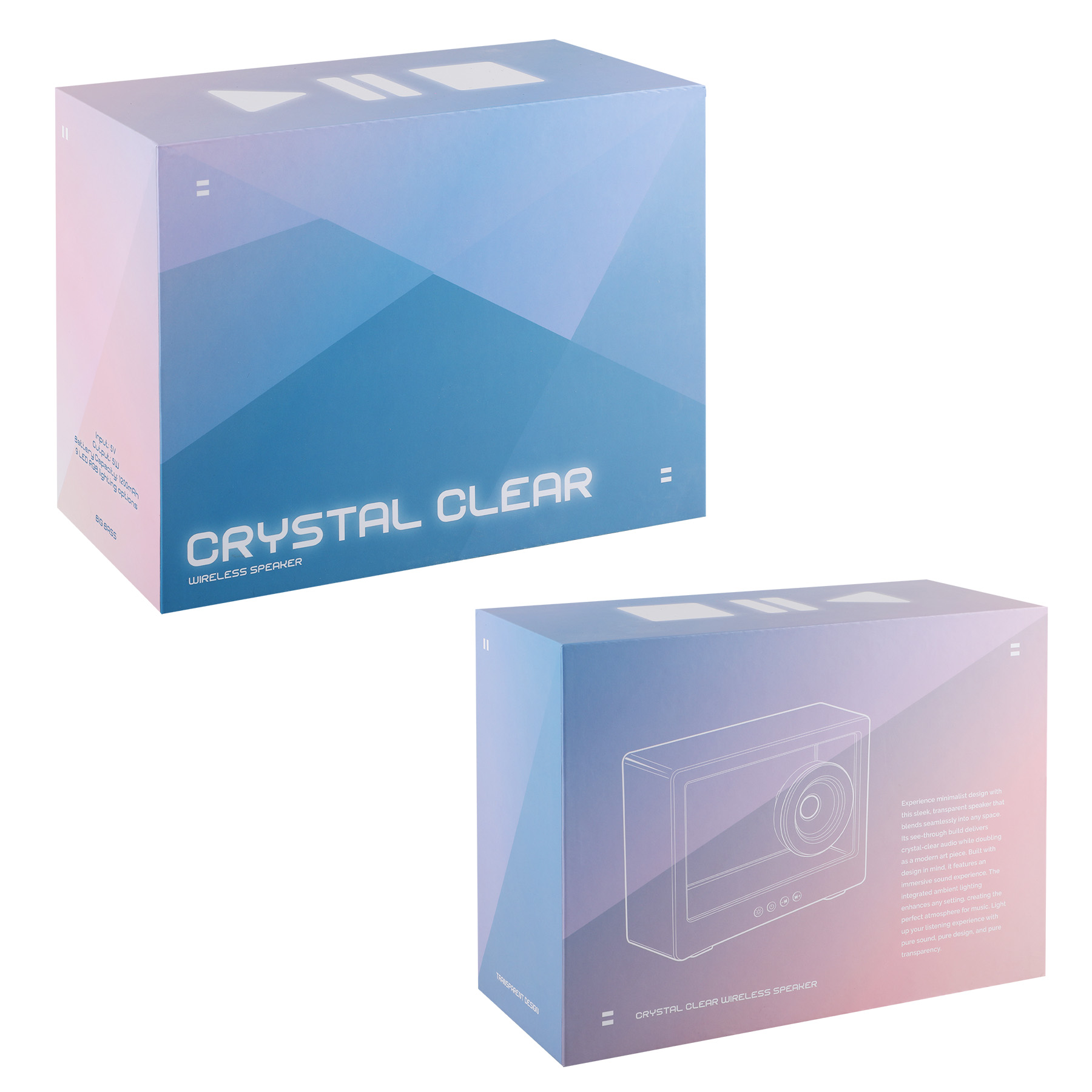 Picture of Crystal Clear Wireless Speaker
