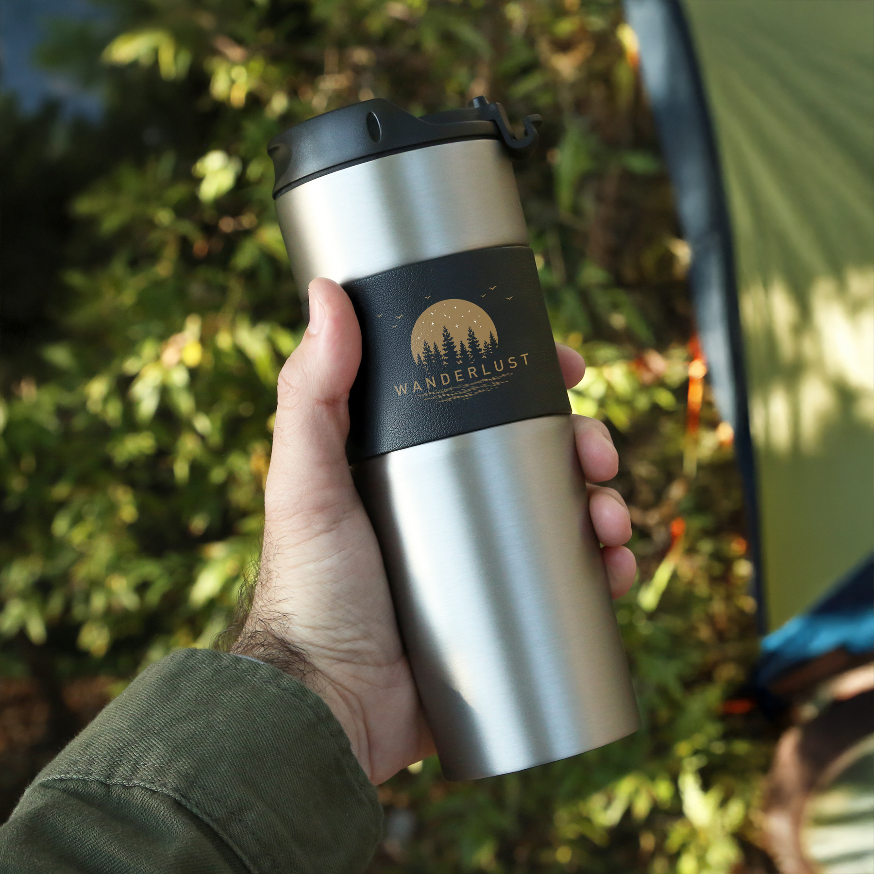 Picture of French Presso Stainless Coffee Tumbler