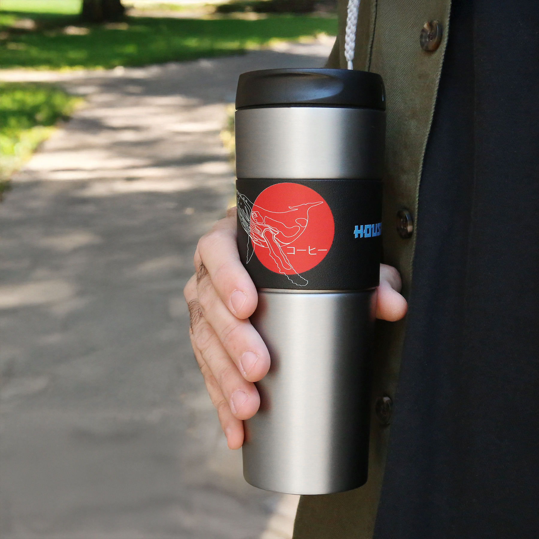 Picture of French Presso Stainless Coffee Tumbler