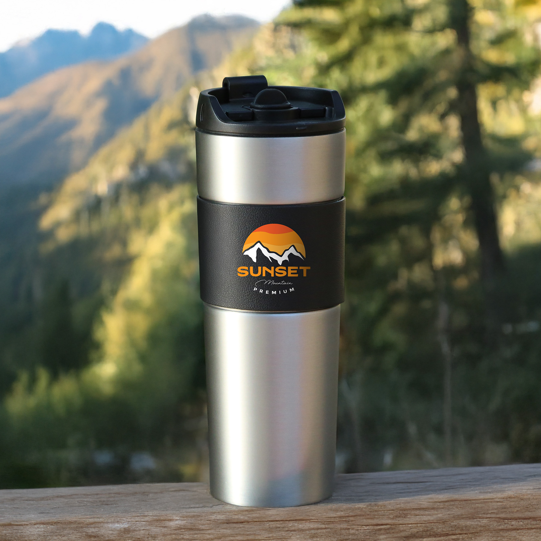 Picture of French Presso Stainless Coffee Tumbler