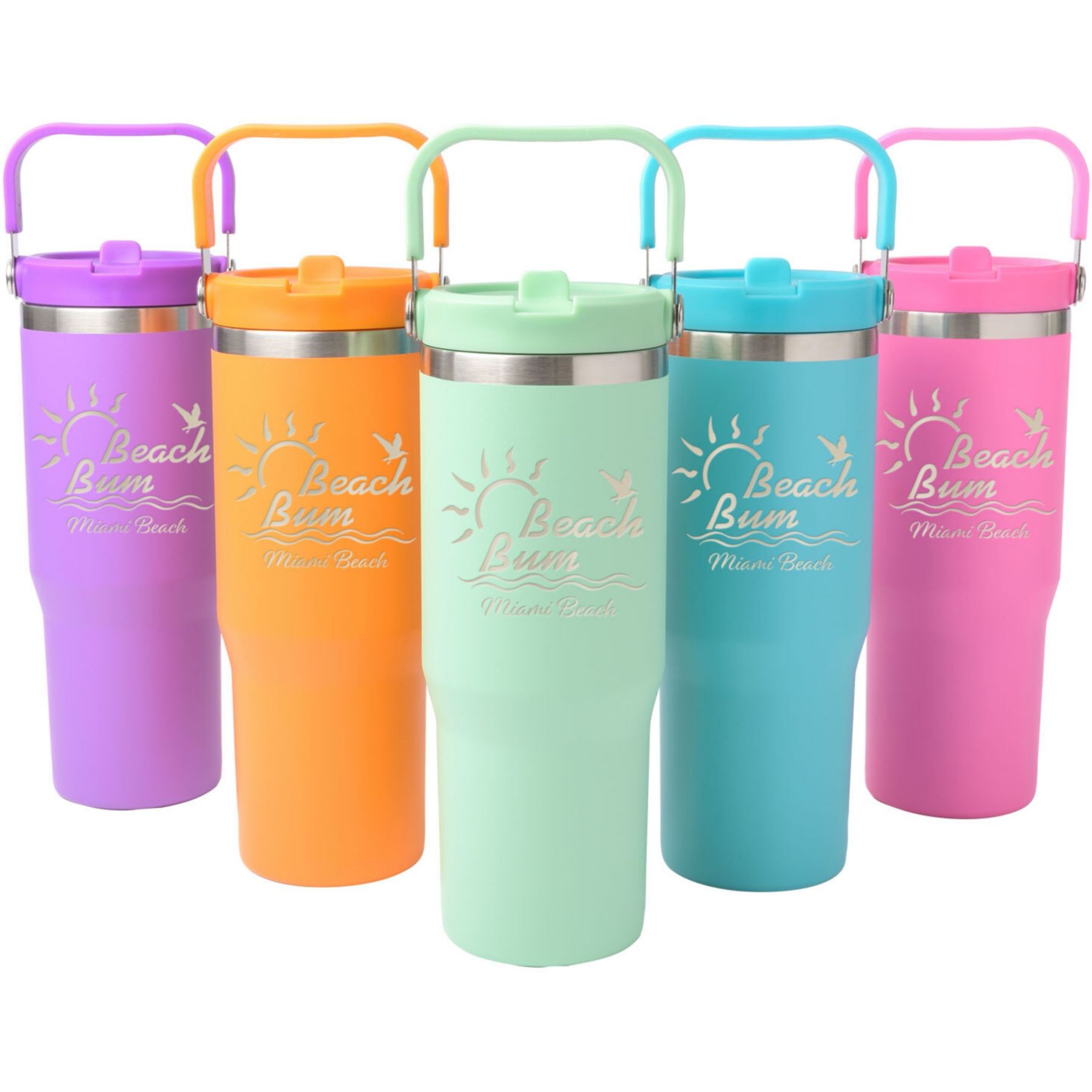 Picture of Saratoga Swing Handle Brite Tumbler 30 Oz