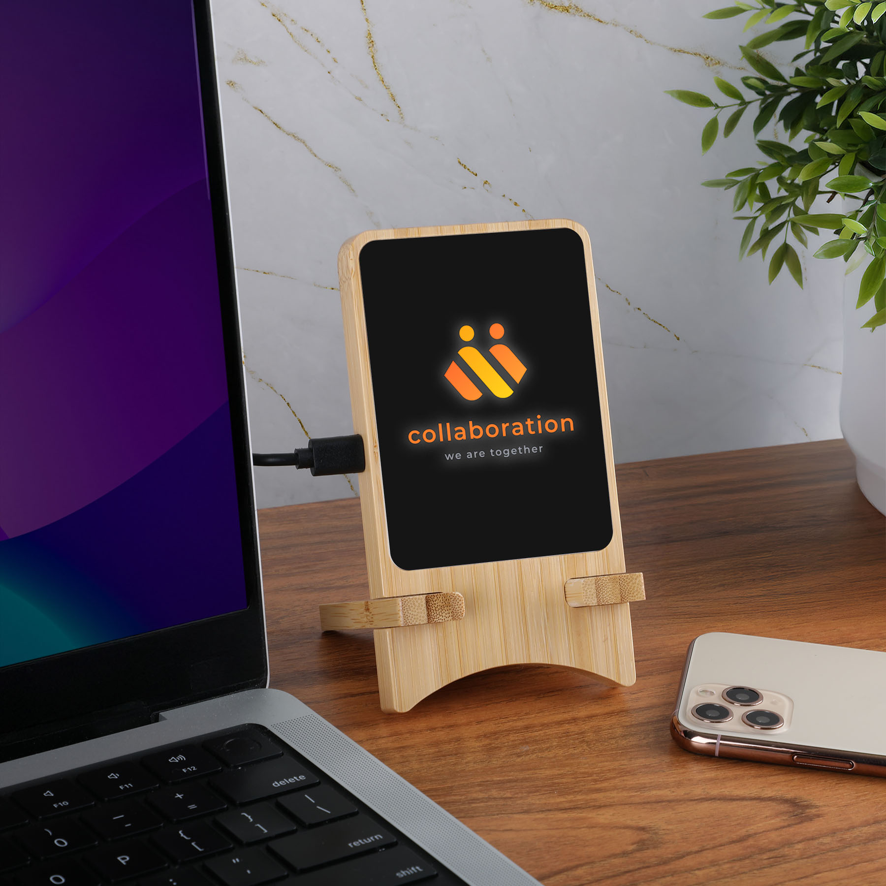 Picture of Bamstand Wireless Charging Stand