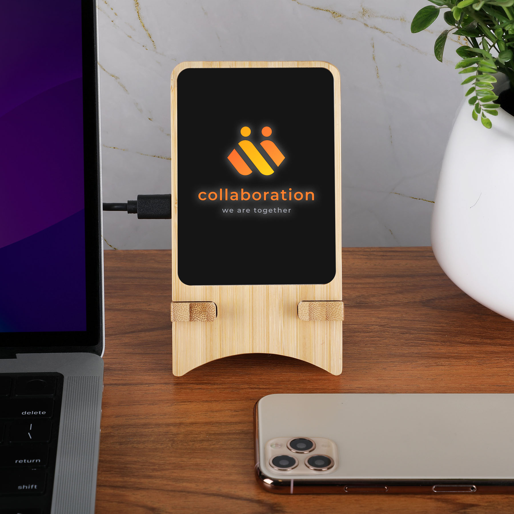 Picture of Bamstand Wireless Charging Stand