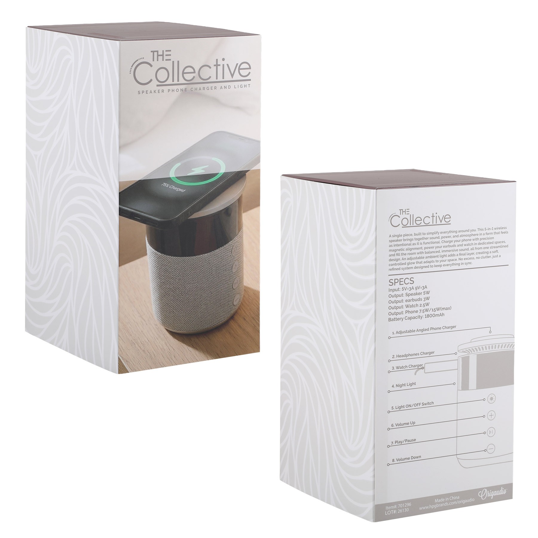 Picture of Collective 5In1 Wireless Speaker & Charger