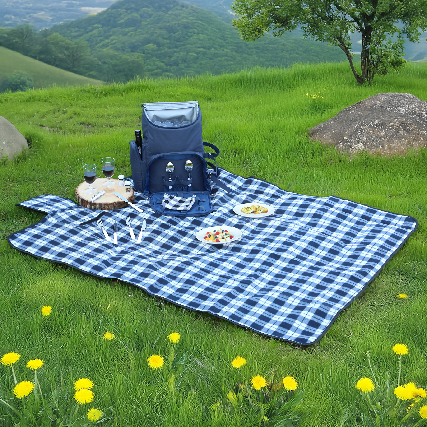 Picture of Dolores Park Pack Picnic Backpack For Two