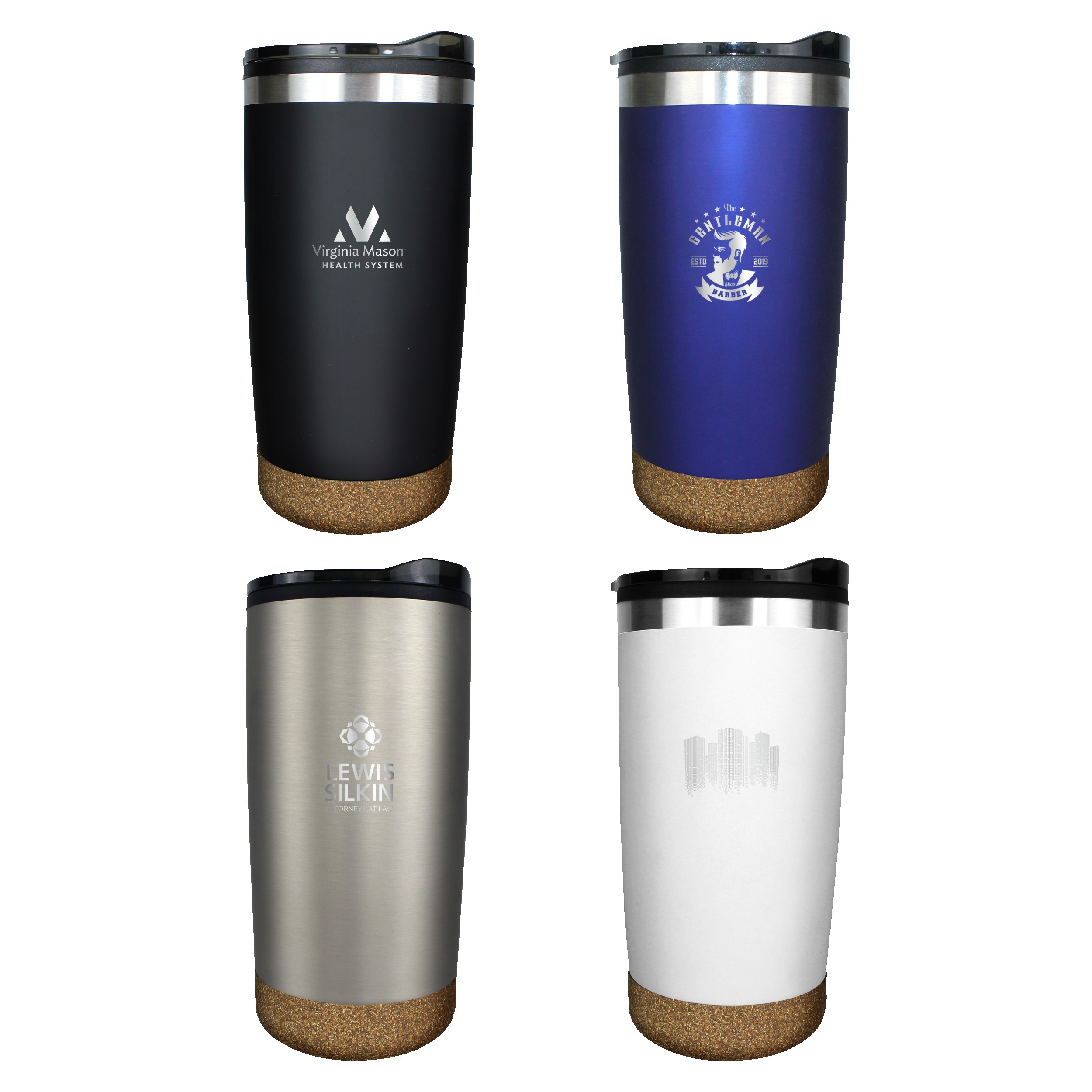 Picture of 20 Oz. Halcyon Cork Bottom Tumbler, Laser, Standard