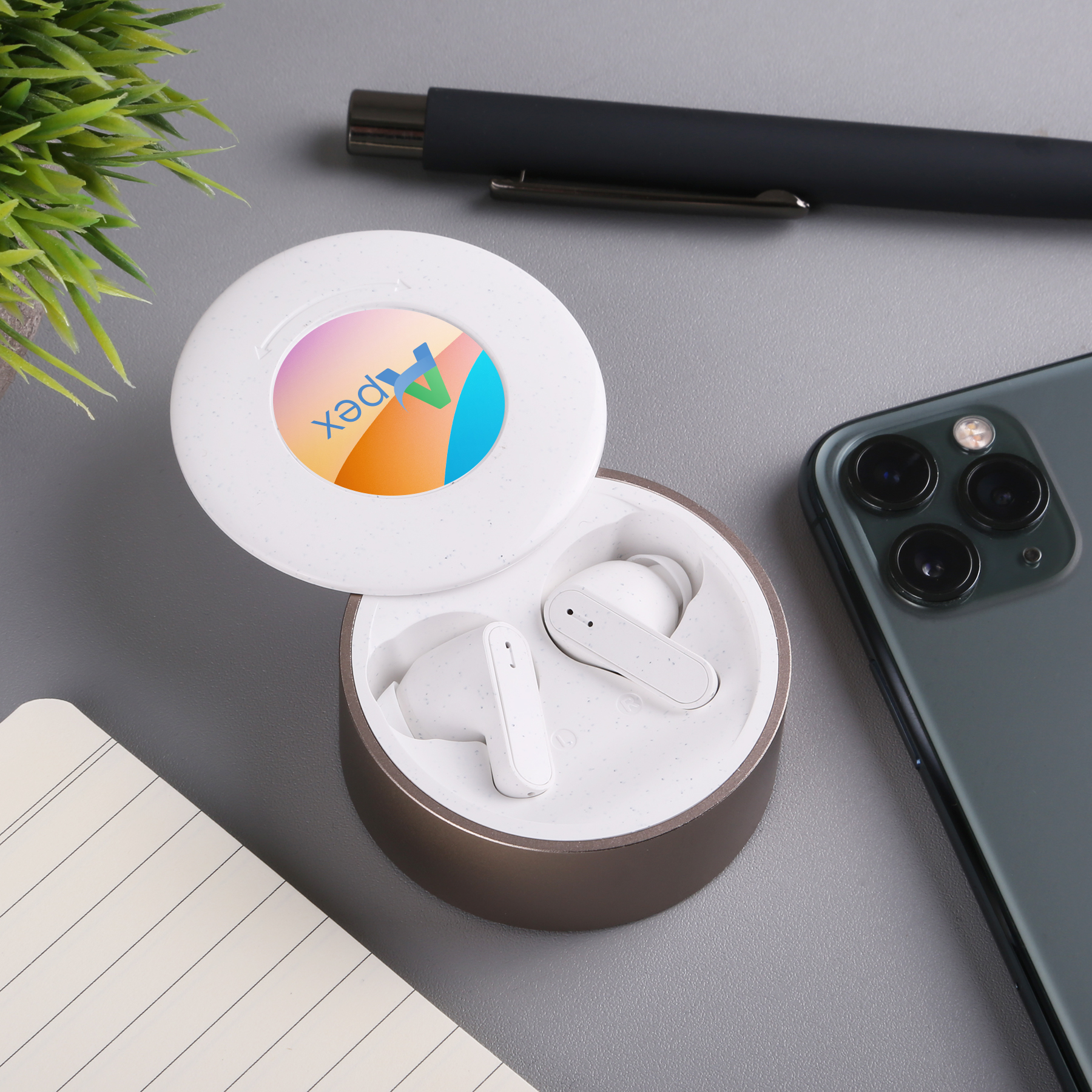 Picture of Chromeo Wireless Earbuds And Wireless Charger