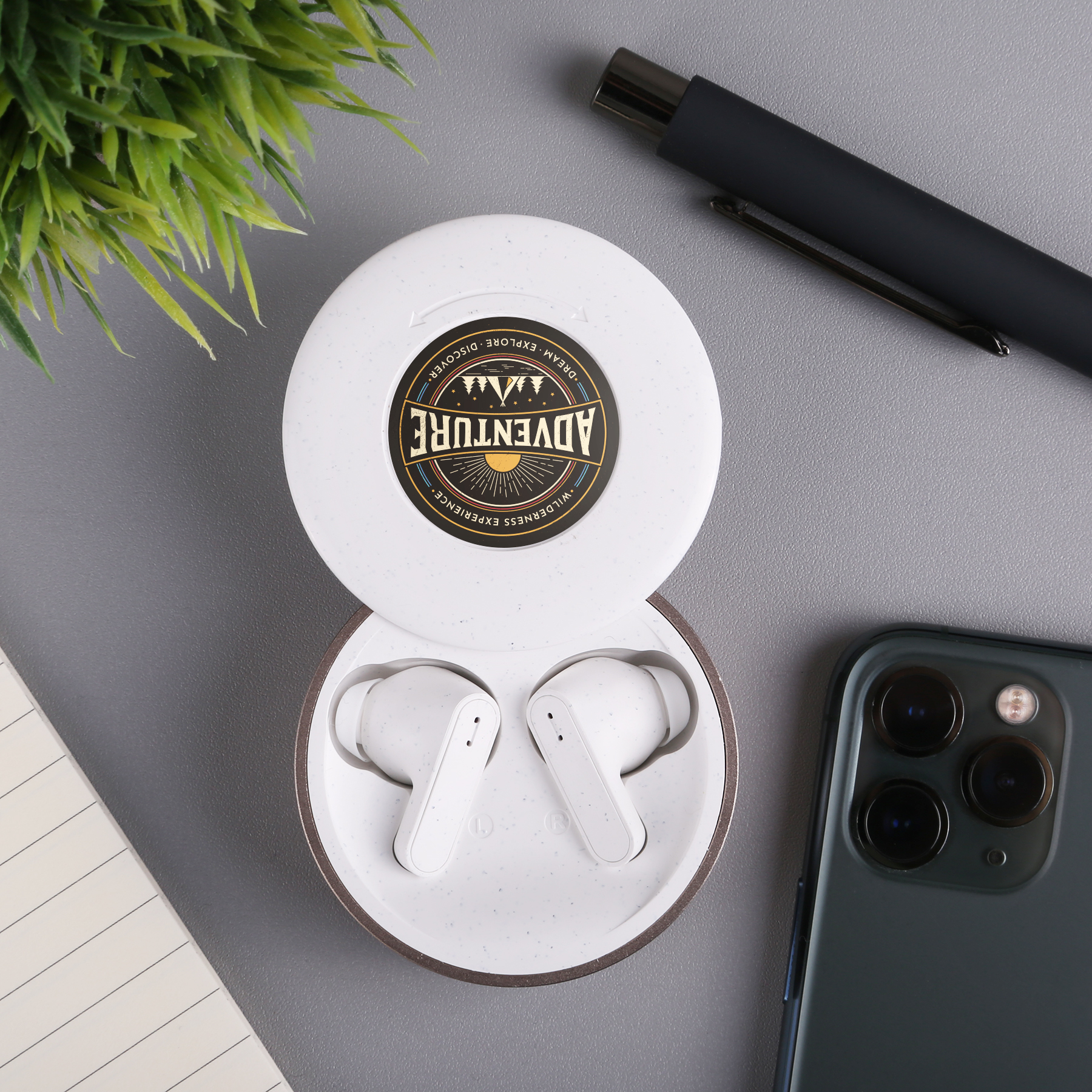 Picture of Chromeo Wireless Earbuds And Wireless Charger