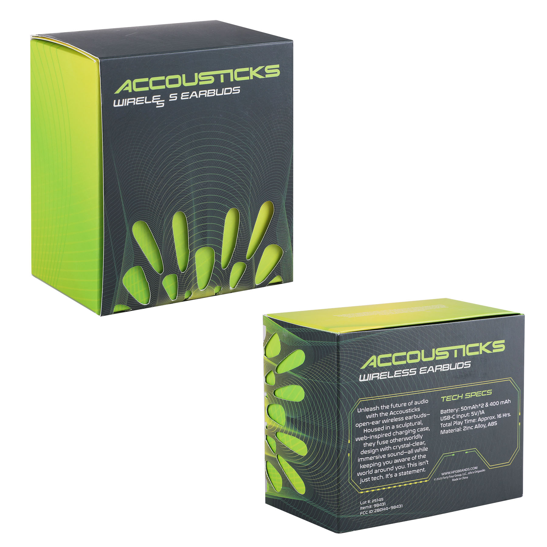 Picture of Accousticks Wireless Over Ear Earbuds