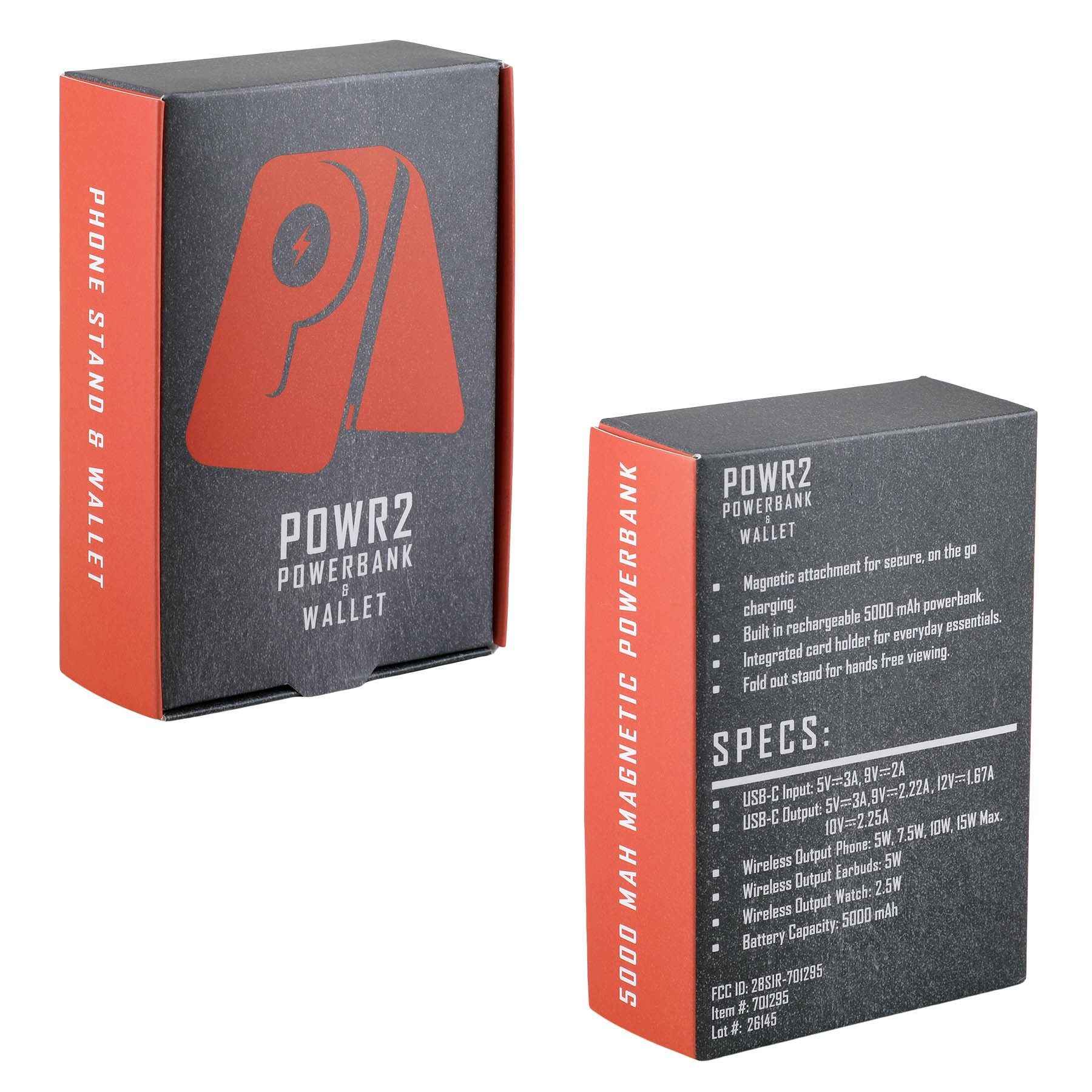 Picture of Powr2 Magnetic Power Bank & Wallet Stand