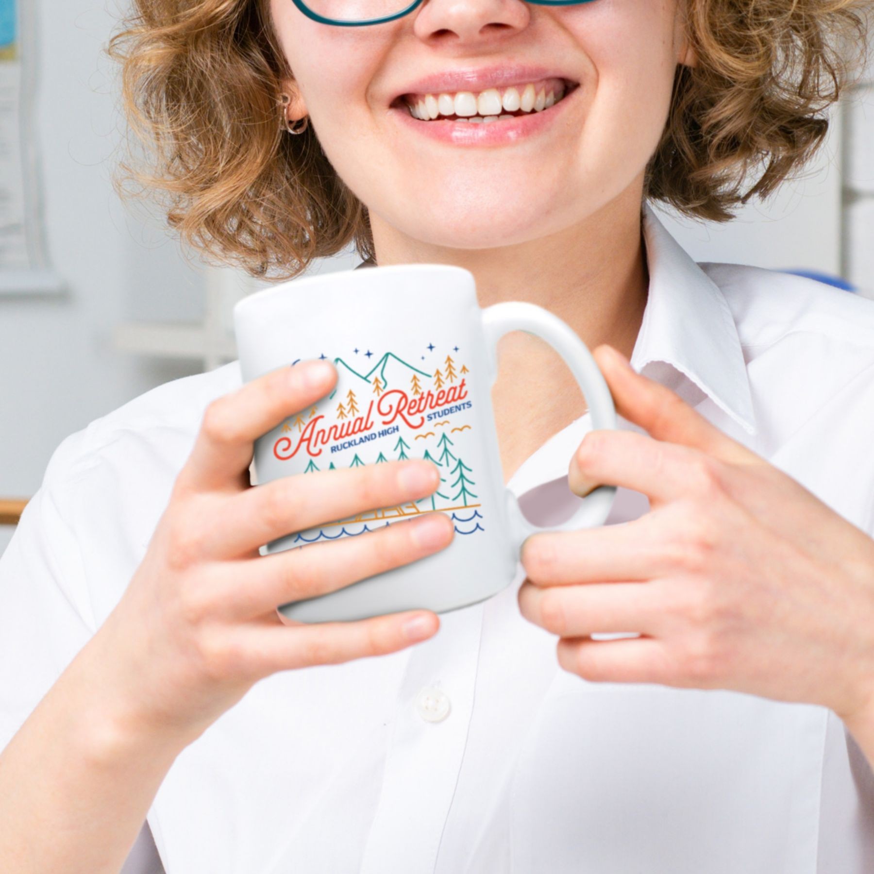 Picture of Pod Full Color Ceramic Mug 15 Oz