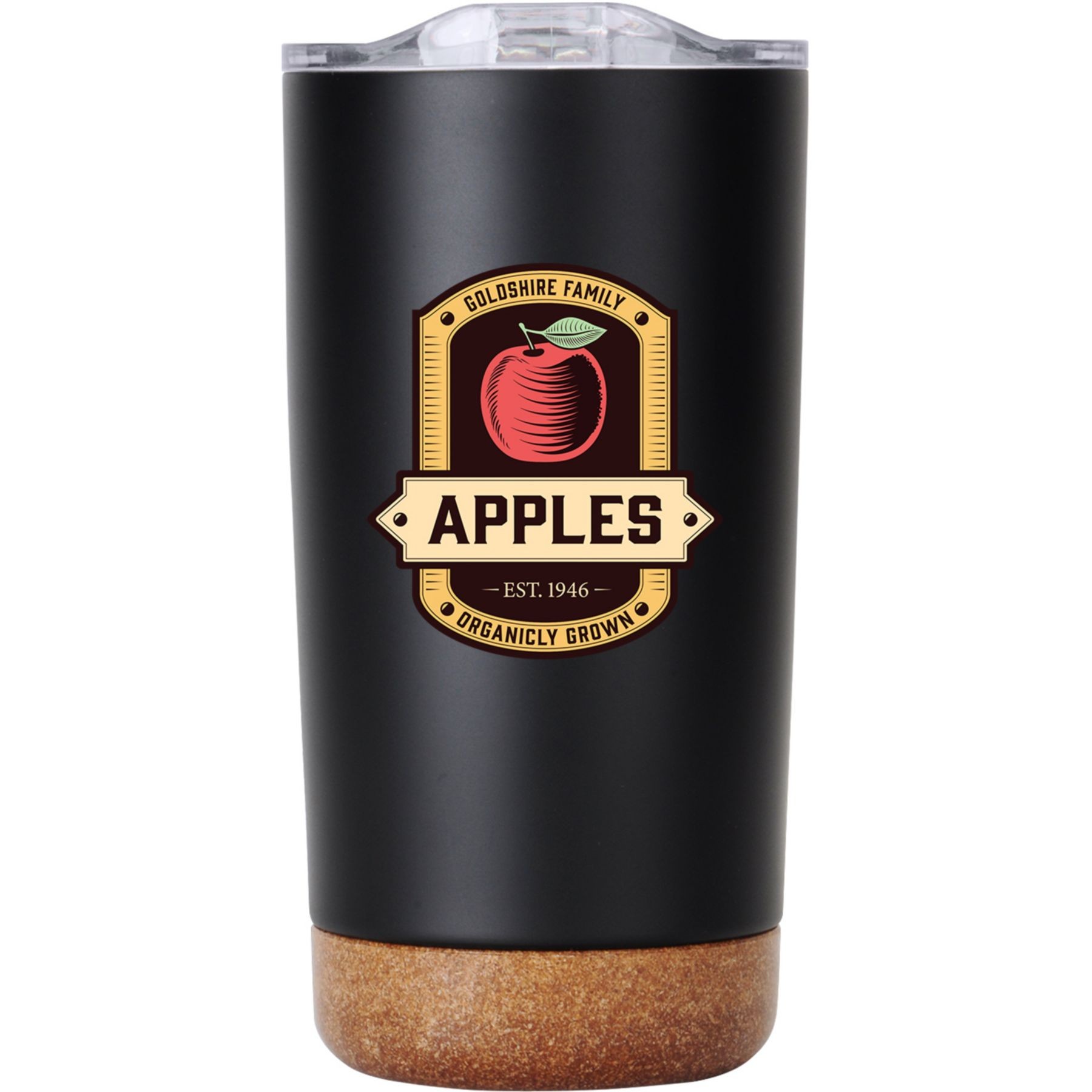 Picture of Full Color Cork Bottom Tumbler 18 Oz