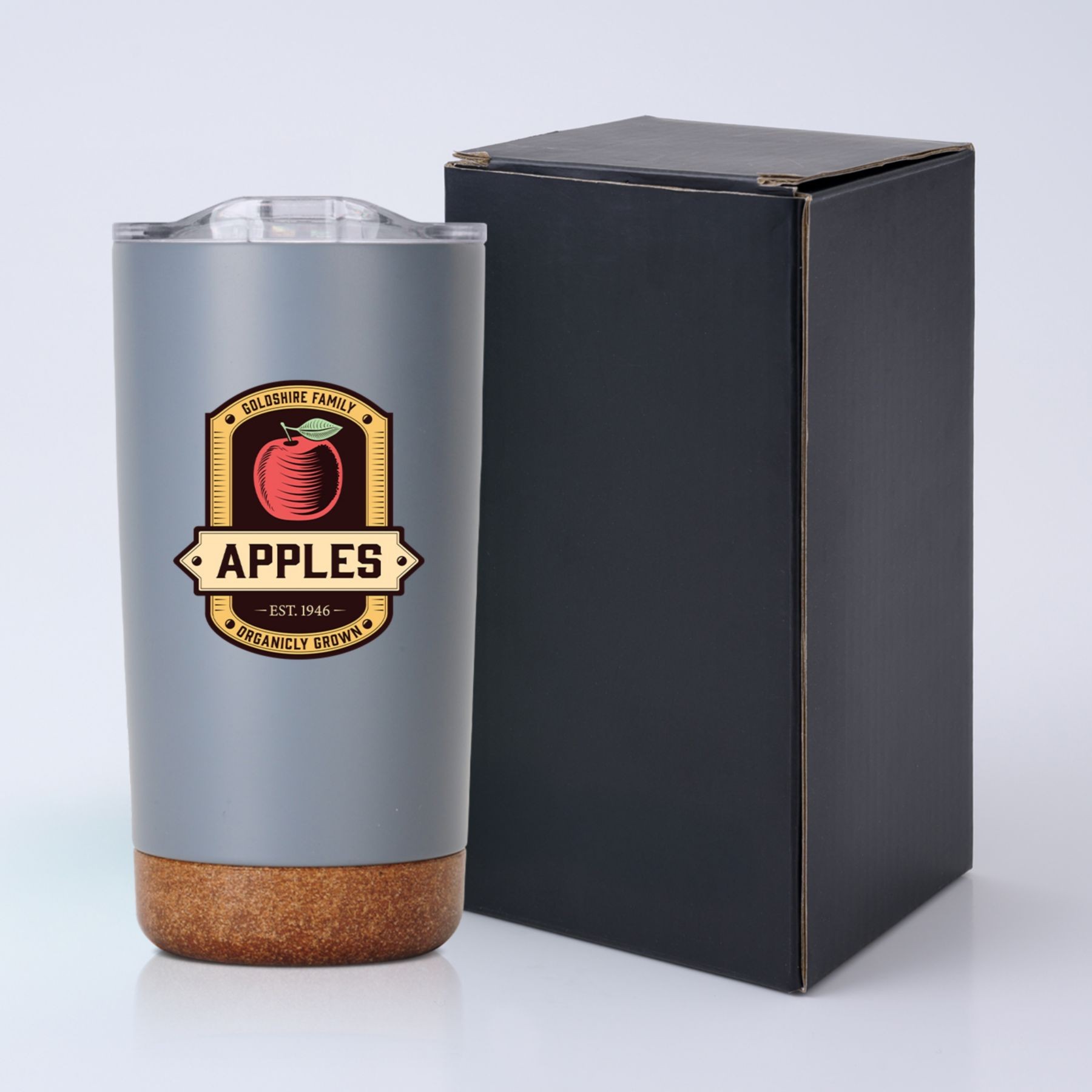 Picture of Full Color Cork Bottom Tumbler 18 Oz