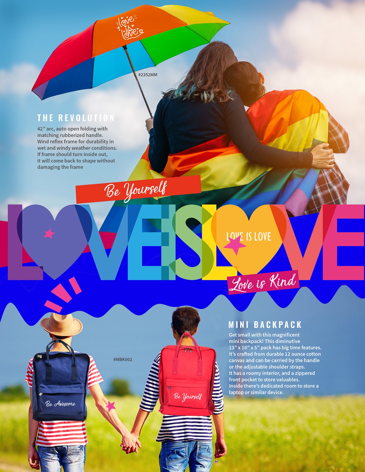 Picture of The Revolution (Alternating Colors) Umbrella