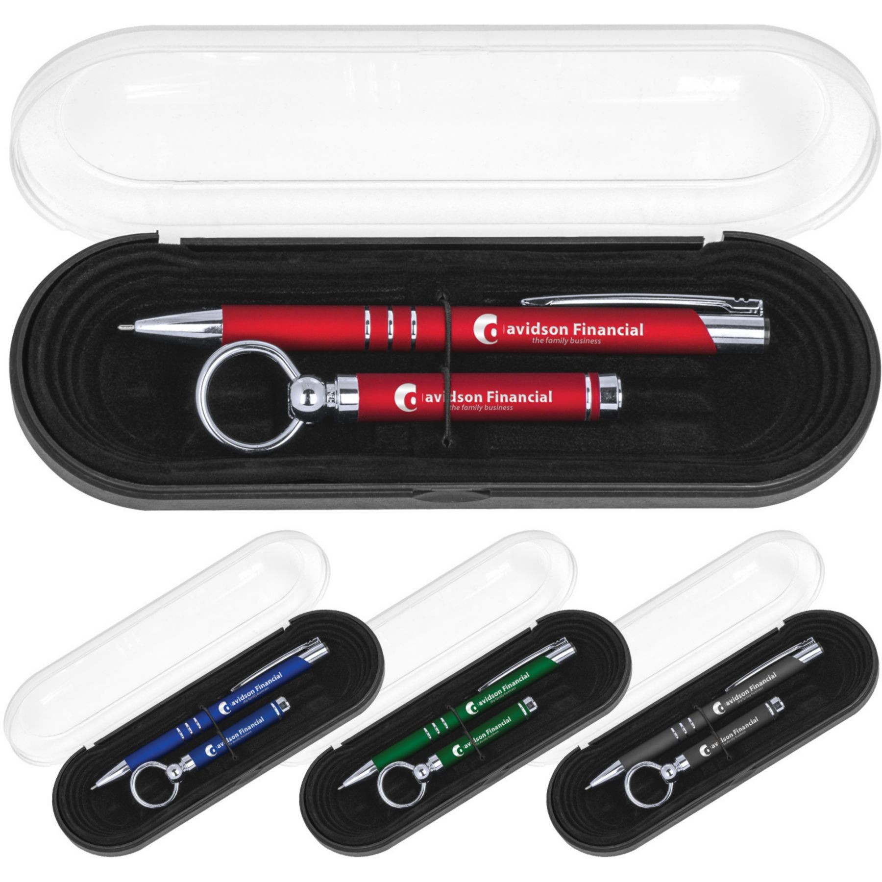 Picture of Delane Pen & Keychain Gift Set