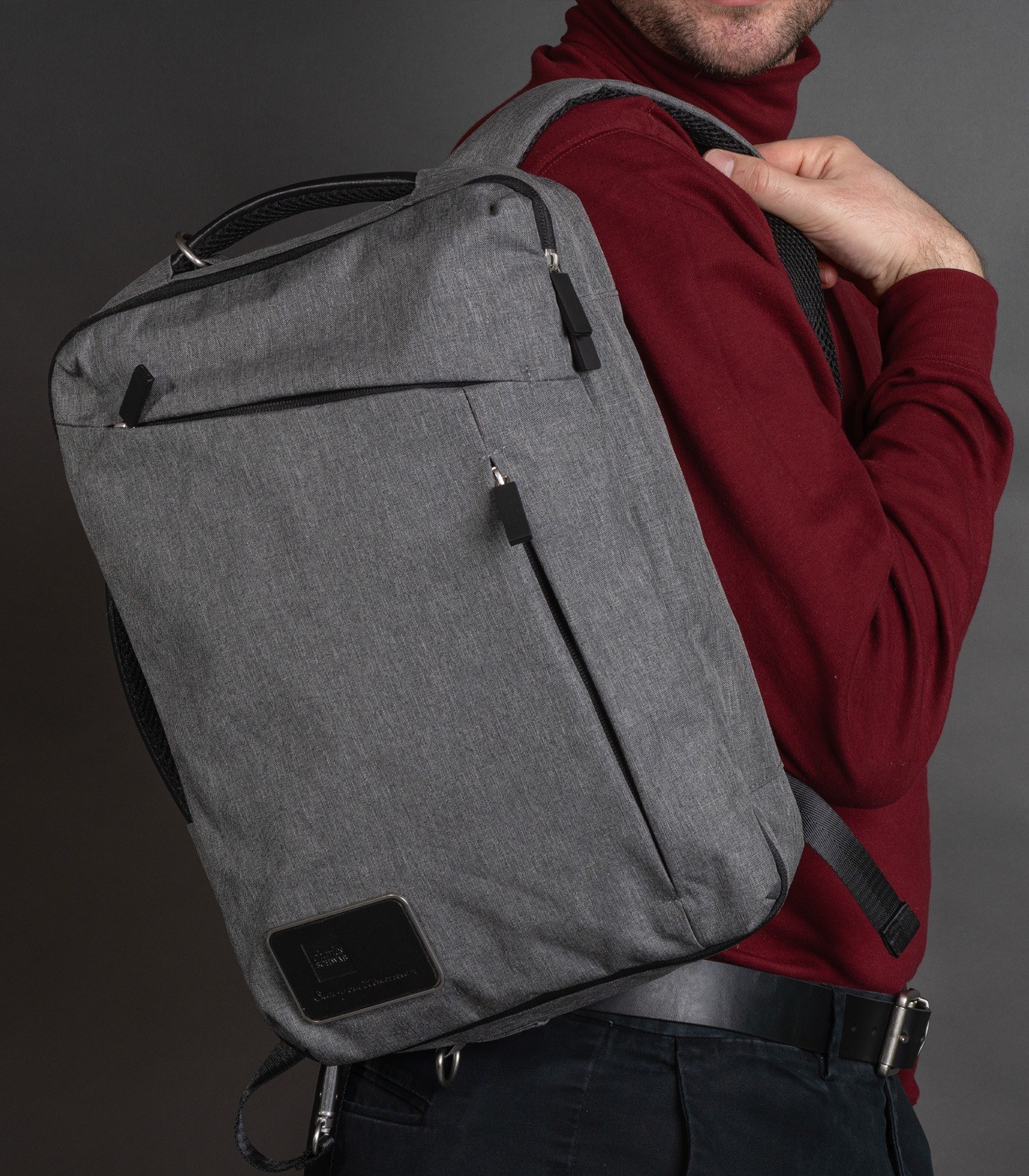 Picture of The Metropolitan Messenger Backpack