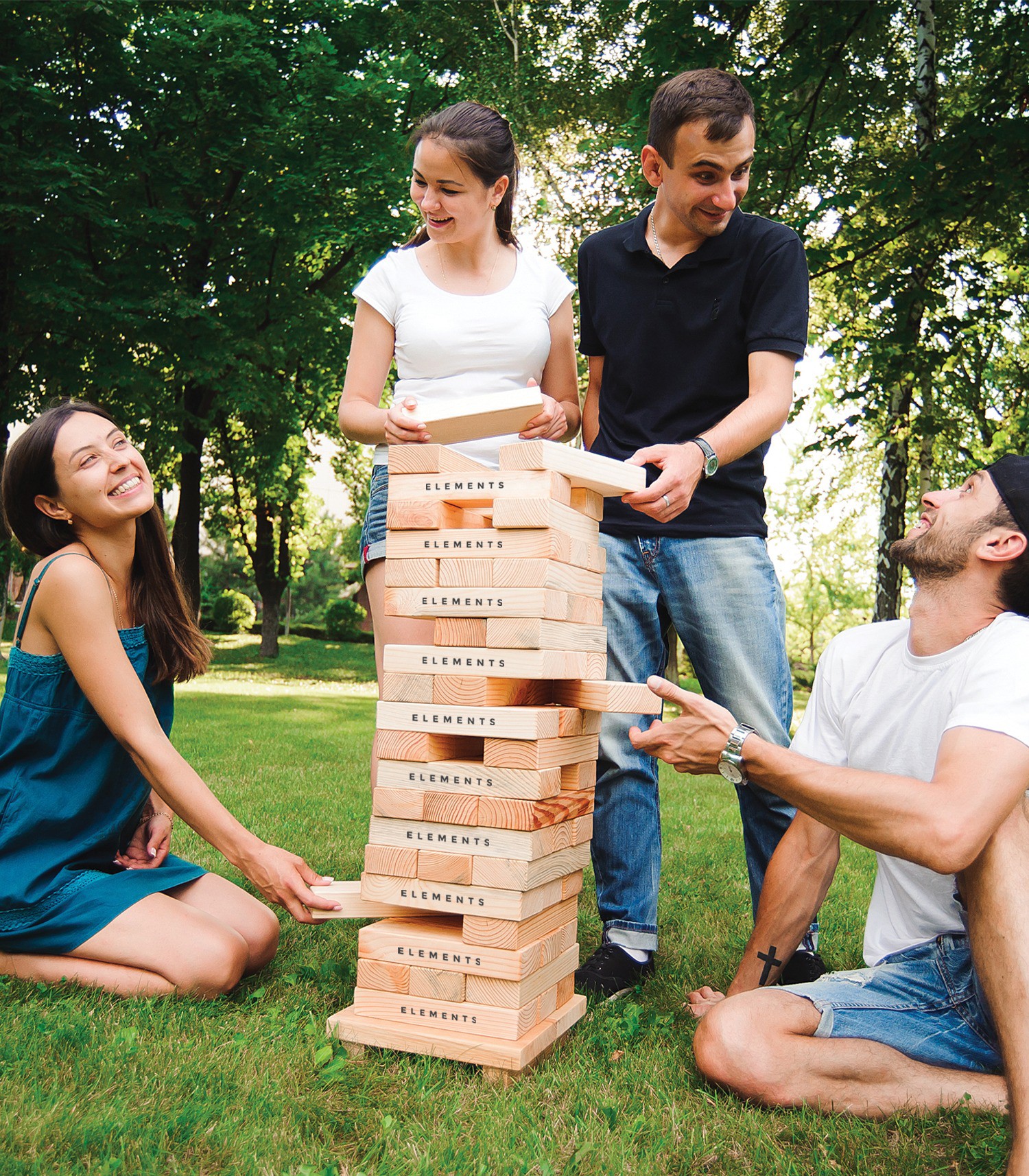 Picture of Giant Tower Topple Game