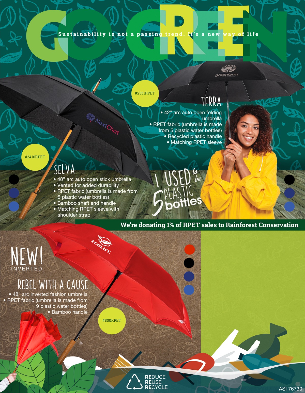Picture of Rebel With a Cause Umbrella