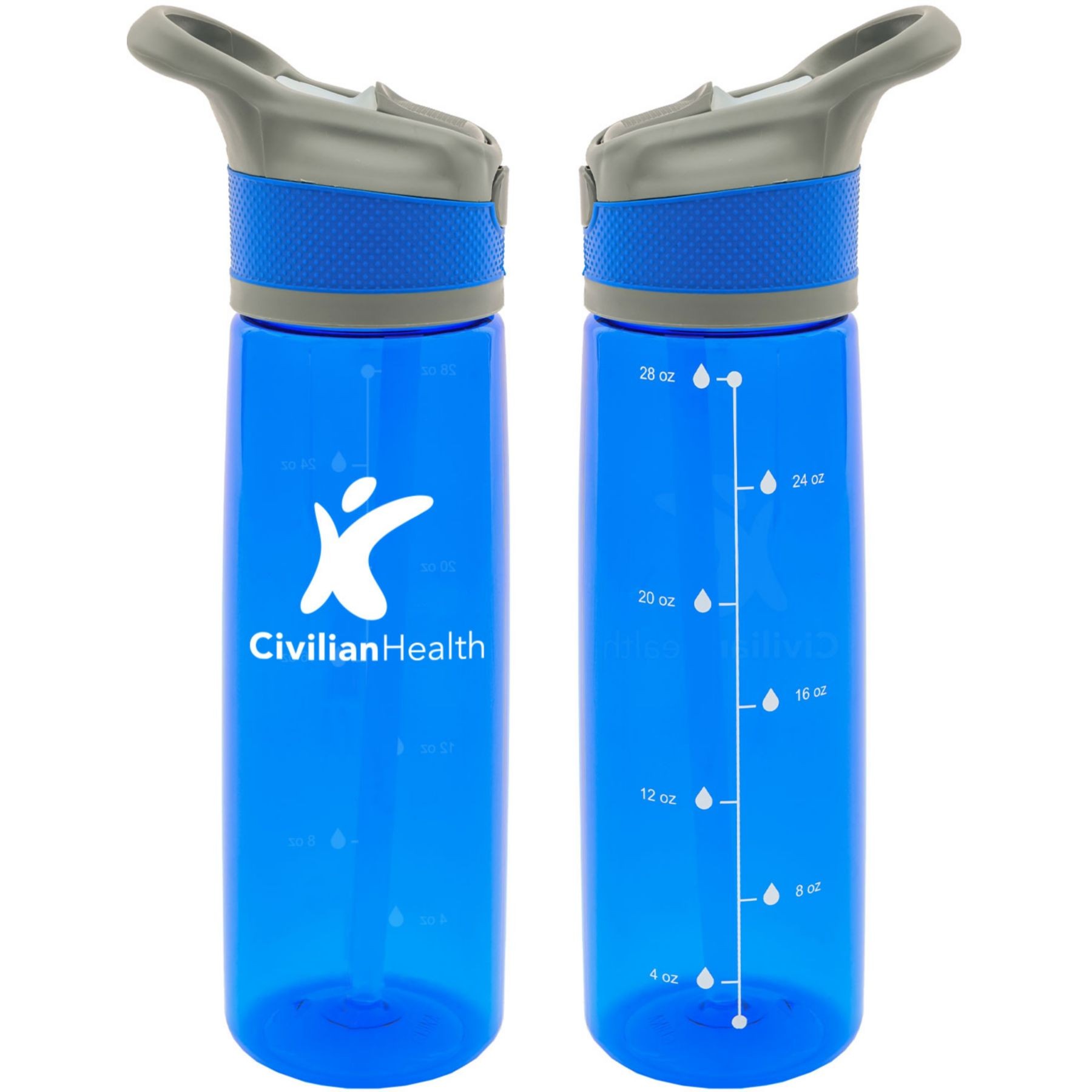 Picture of Hydrate Tritan Bottle W Measurement 28 Oz