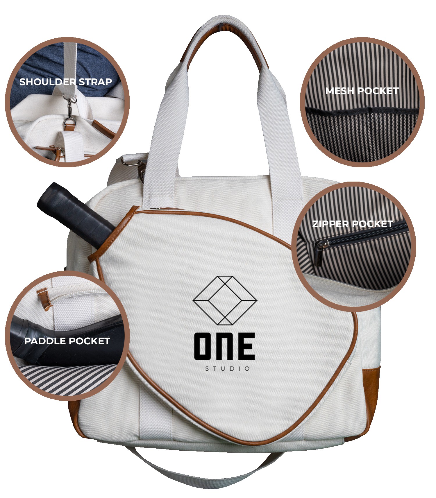 Picture of RallyReady Pickleball Tote Bag