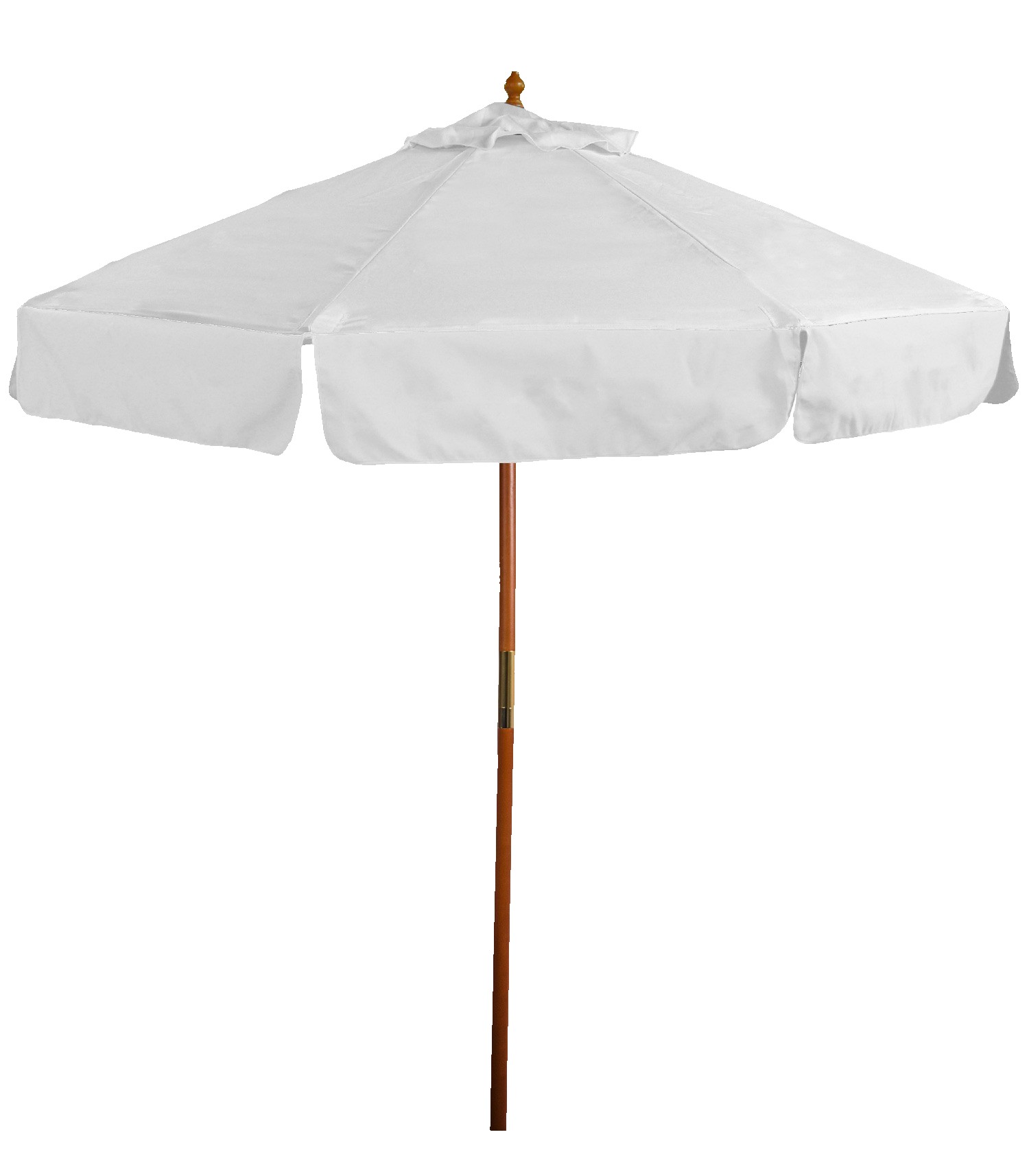 Picture of 7' Wooden Market Umbrella with Valence