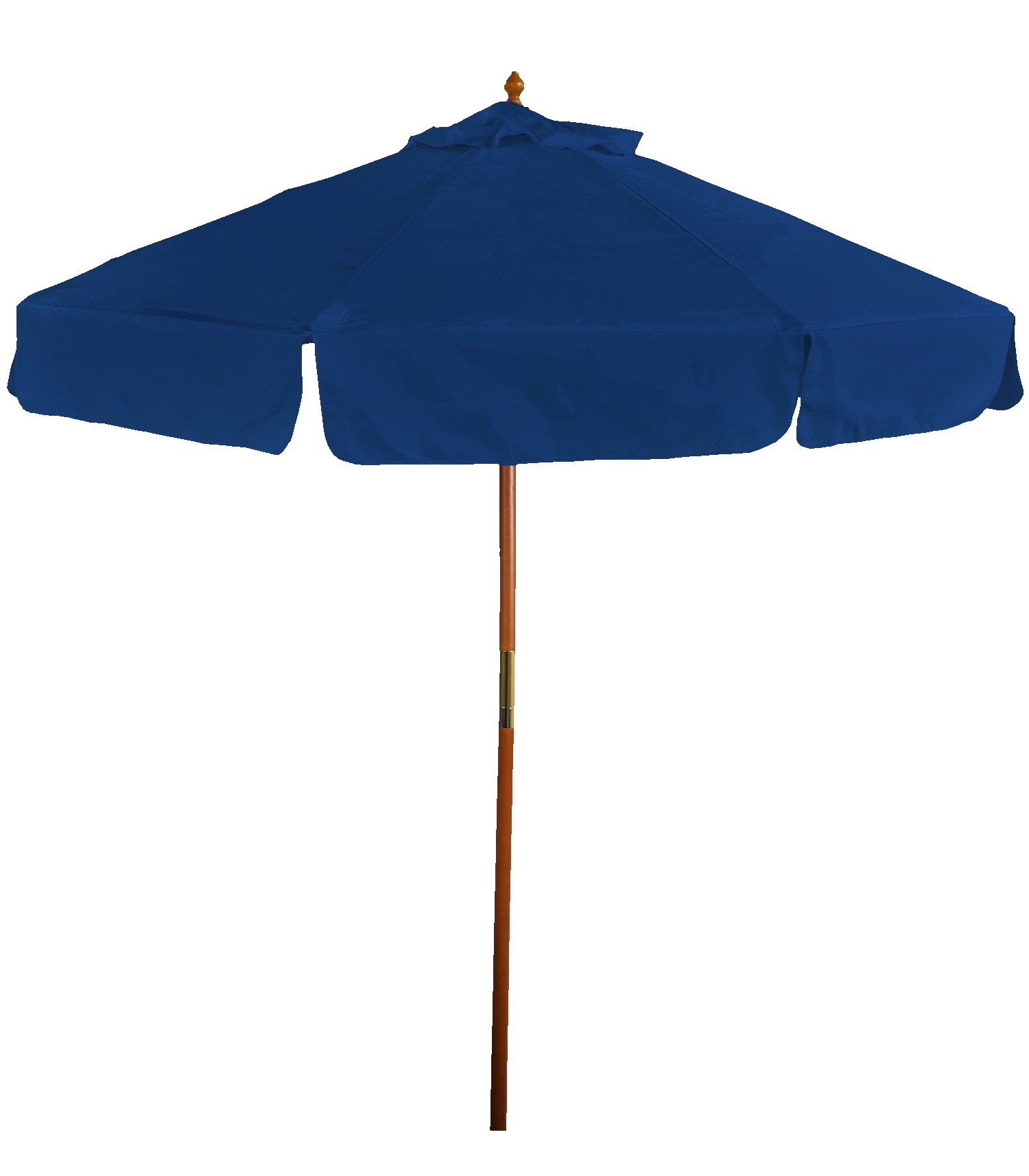 Picture of 7' Wooden Market Umbrella with Valence