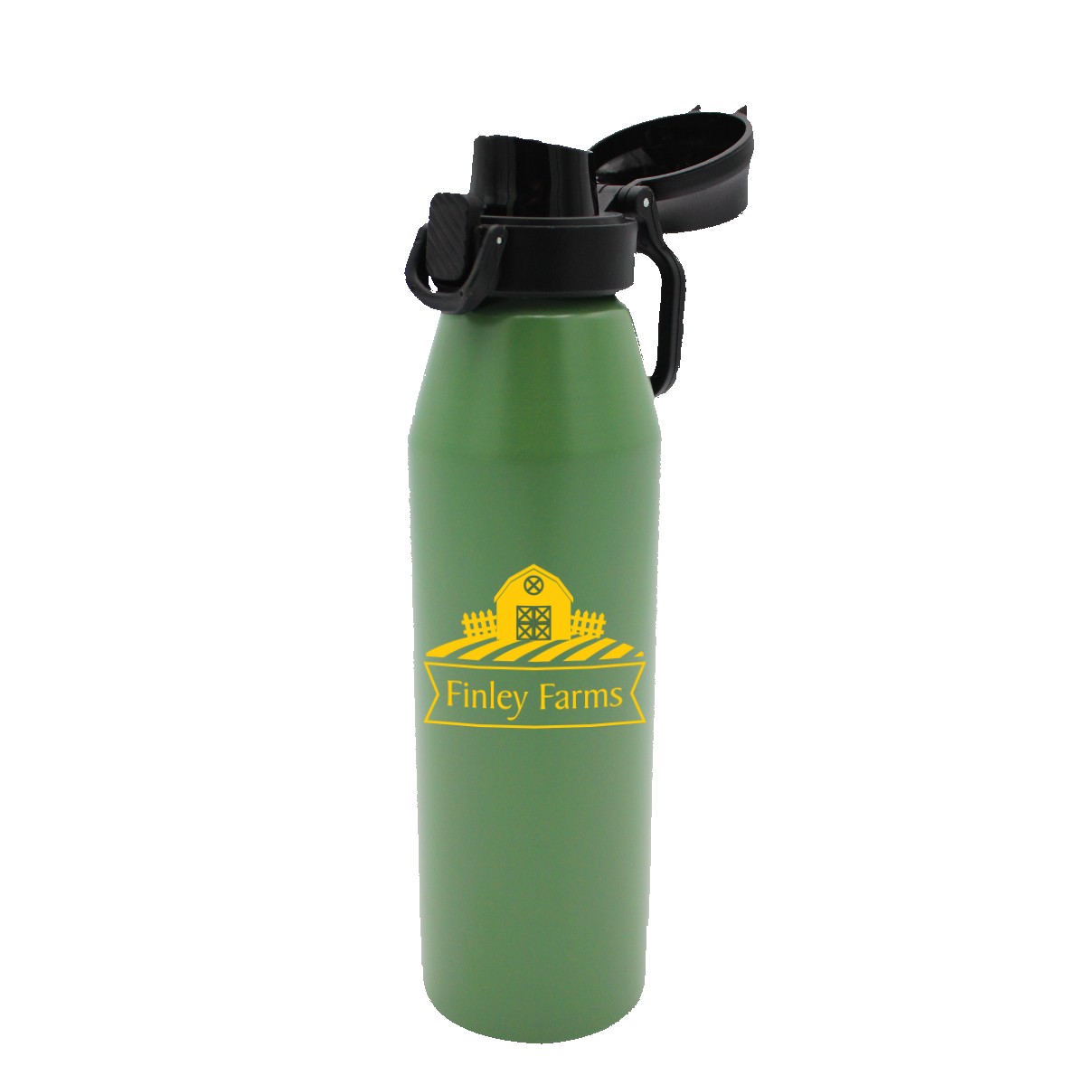 Picture of 25 oz. Recycled Aluminum Bottle with Chug Lid