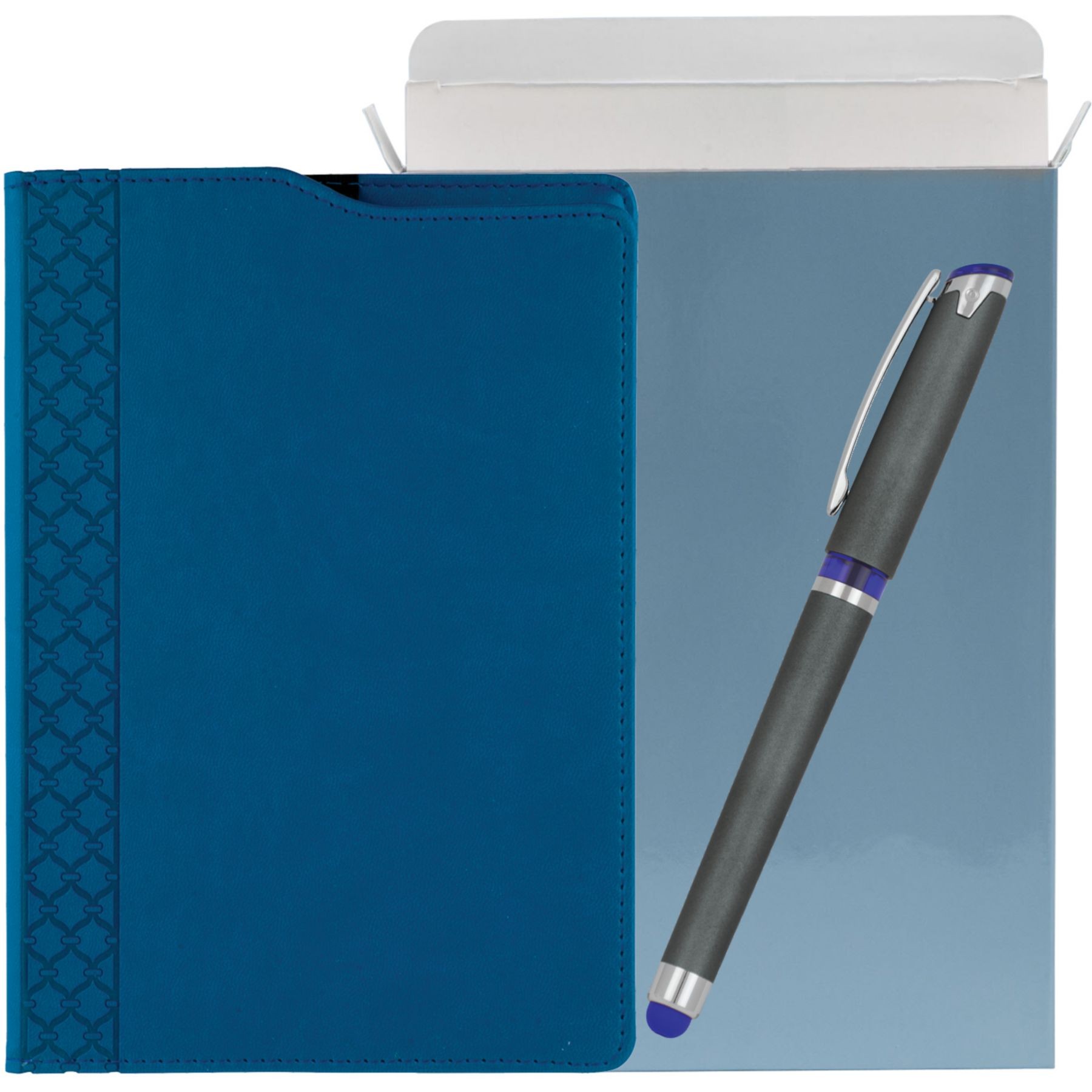 Picture of Montabella Journal And Compass Pen Gift Set