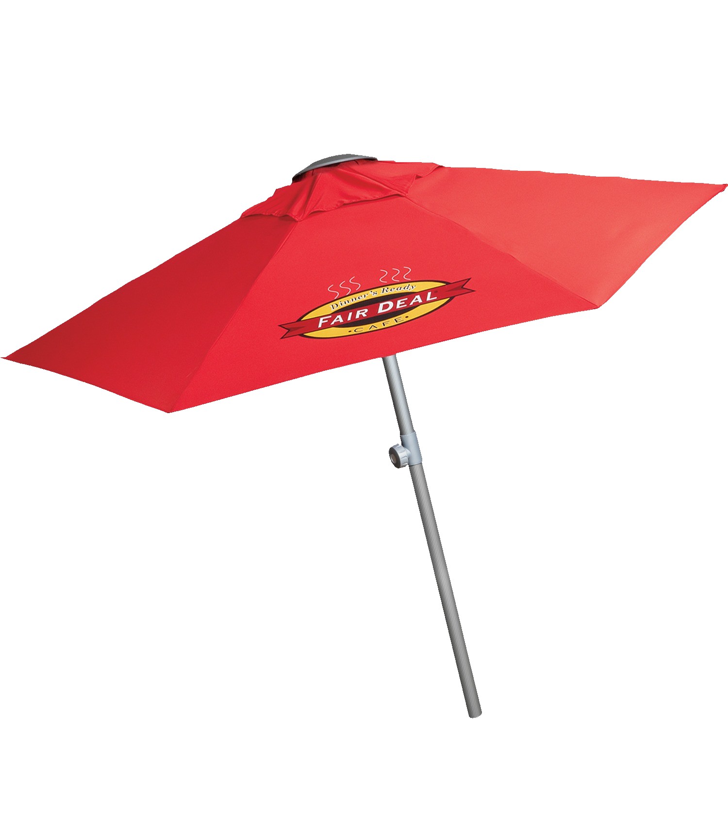 Picture of 7' Telescopic Aluminum Market Umbrella